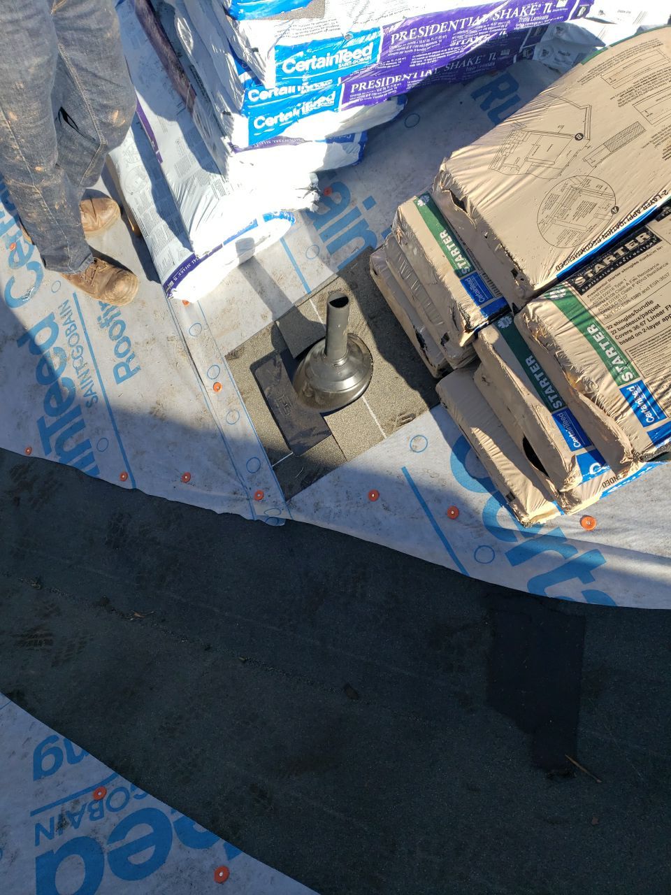 Residential Roofing Installation using CertainTeed Presidential TL by The Roof Doctor