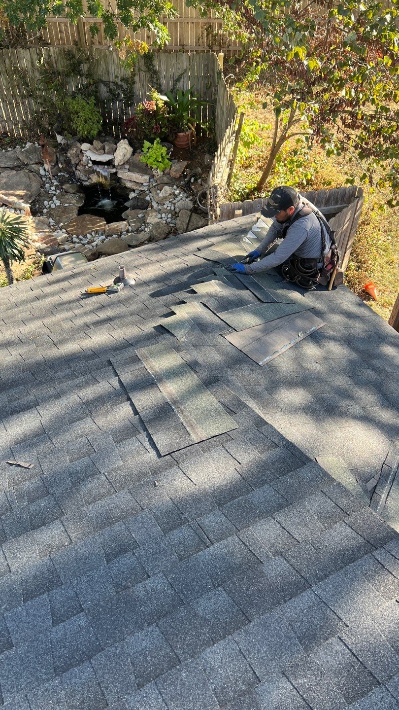 Residential Roofing Installation using GAF Natural Shadow  by A & H Roofing and Contracting