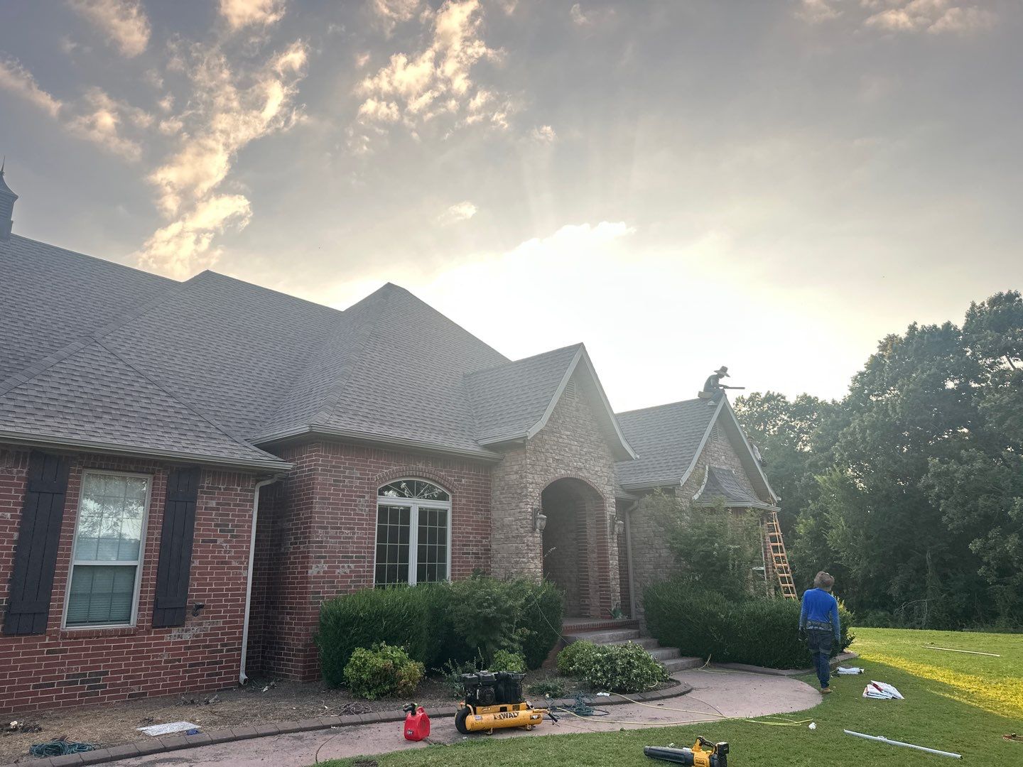 Residential Roof Installation In Siloam Springs, AR by Ozark Mountain Roofing