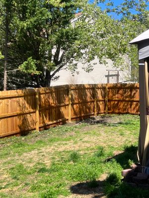 Fence using Wood Sealant