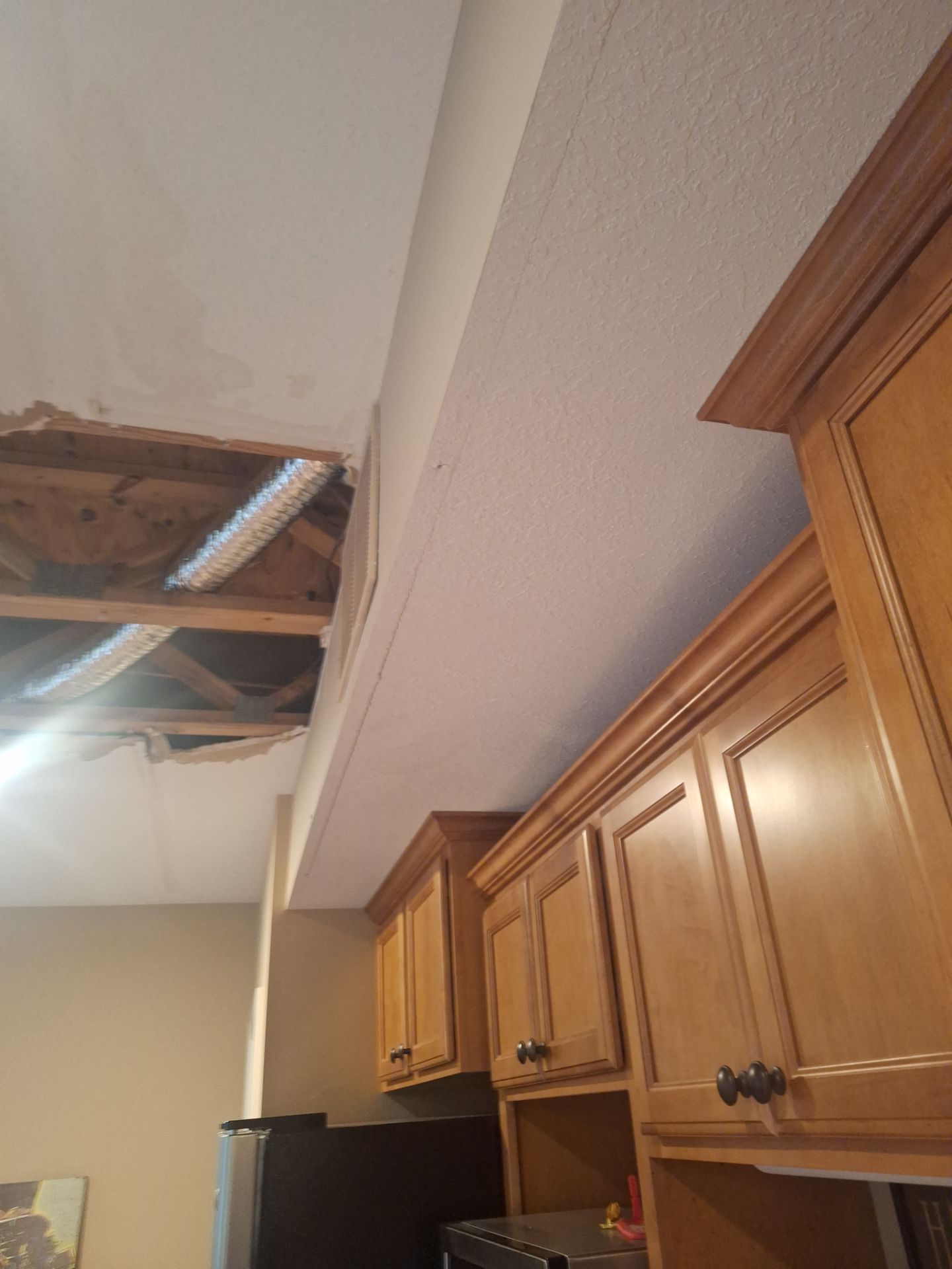 Basement Ceiling & Wall Repair + Interior Painting in Grand Haven, Michigan by Gordon Painting