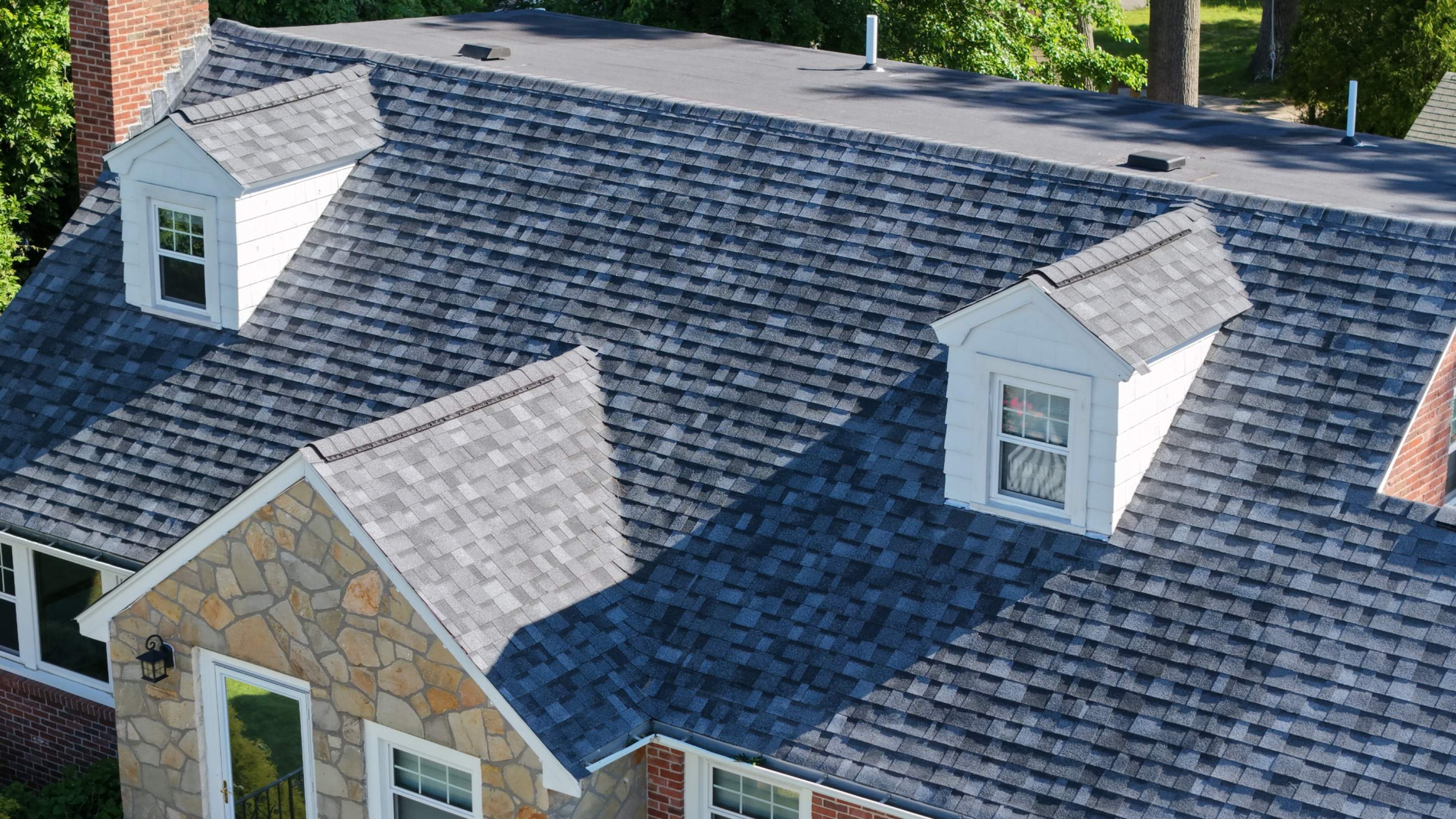 Full Roof Replacement in Needham, MA – Owens Corning Duration, Slatestone Gray by JOHNNYS PRO