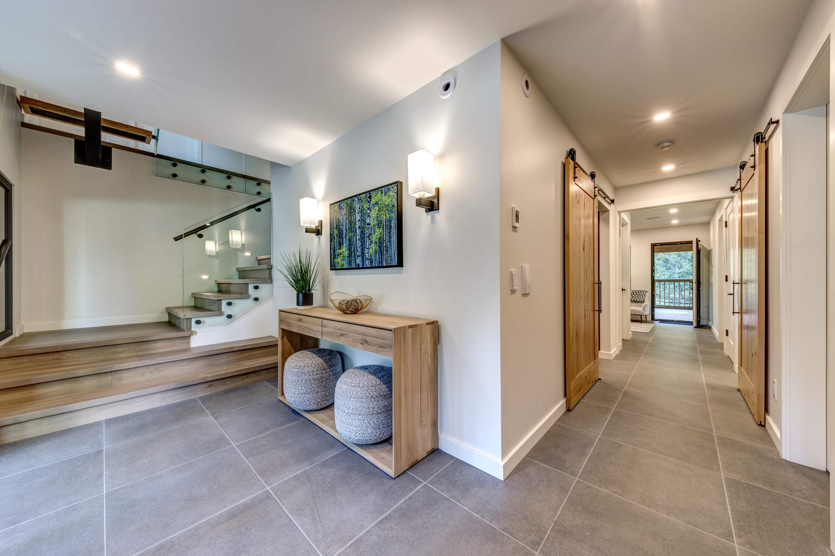 White Gold Residence – Interior & Exterior Painting + Wood Finishing- Whistler by Top Coats Professional Painting