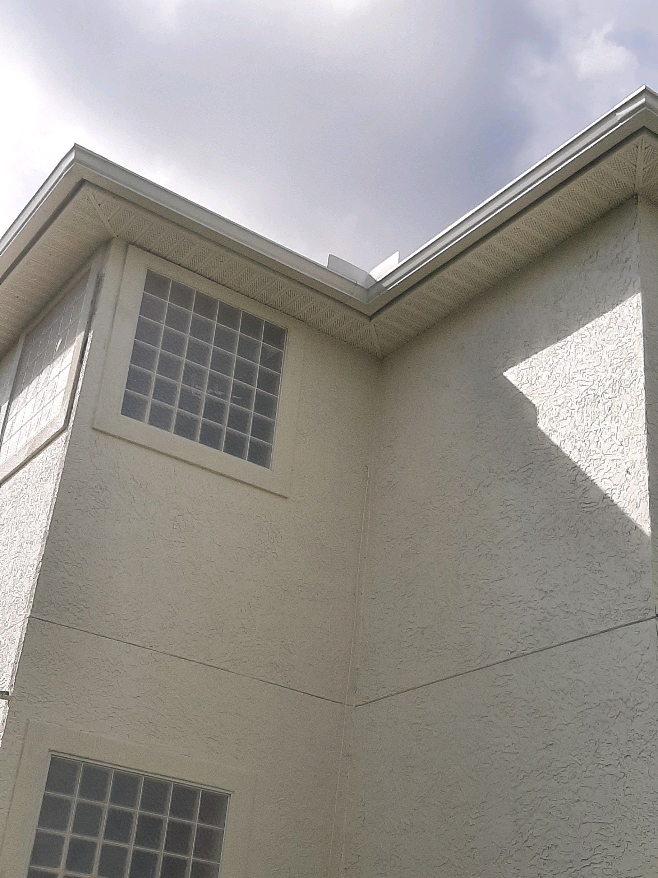 Seamless Gutter Installation using White K-Style Gutters by Gutter Professors