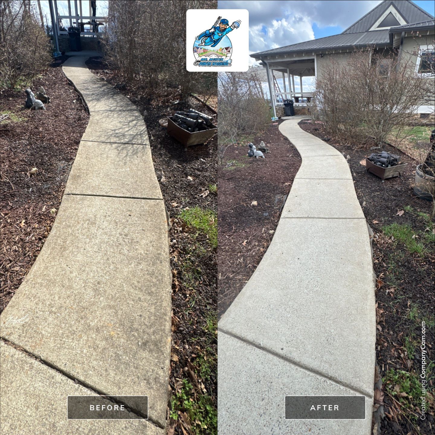 Ellen’s house by Mr. Mister Power Washing