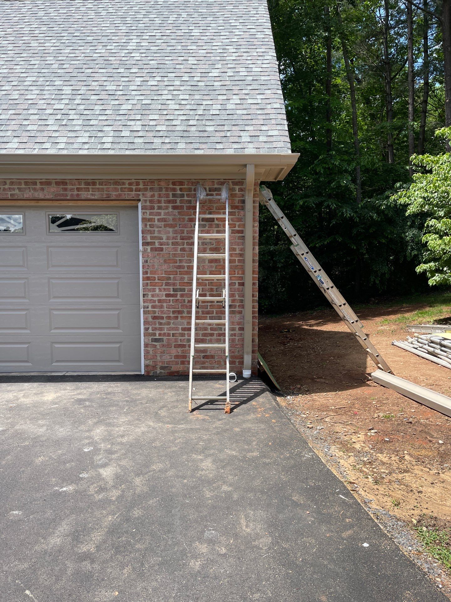 Beautiful 6" Seamless Gutter by Peak 2 Peak Services LLC