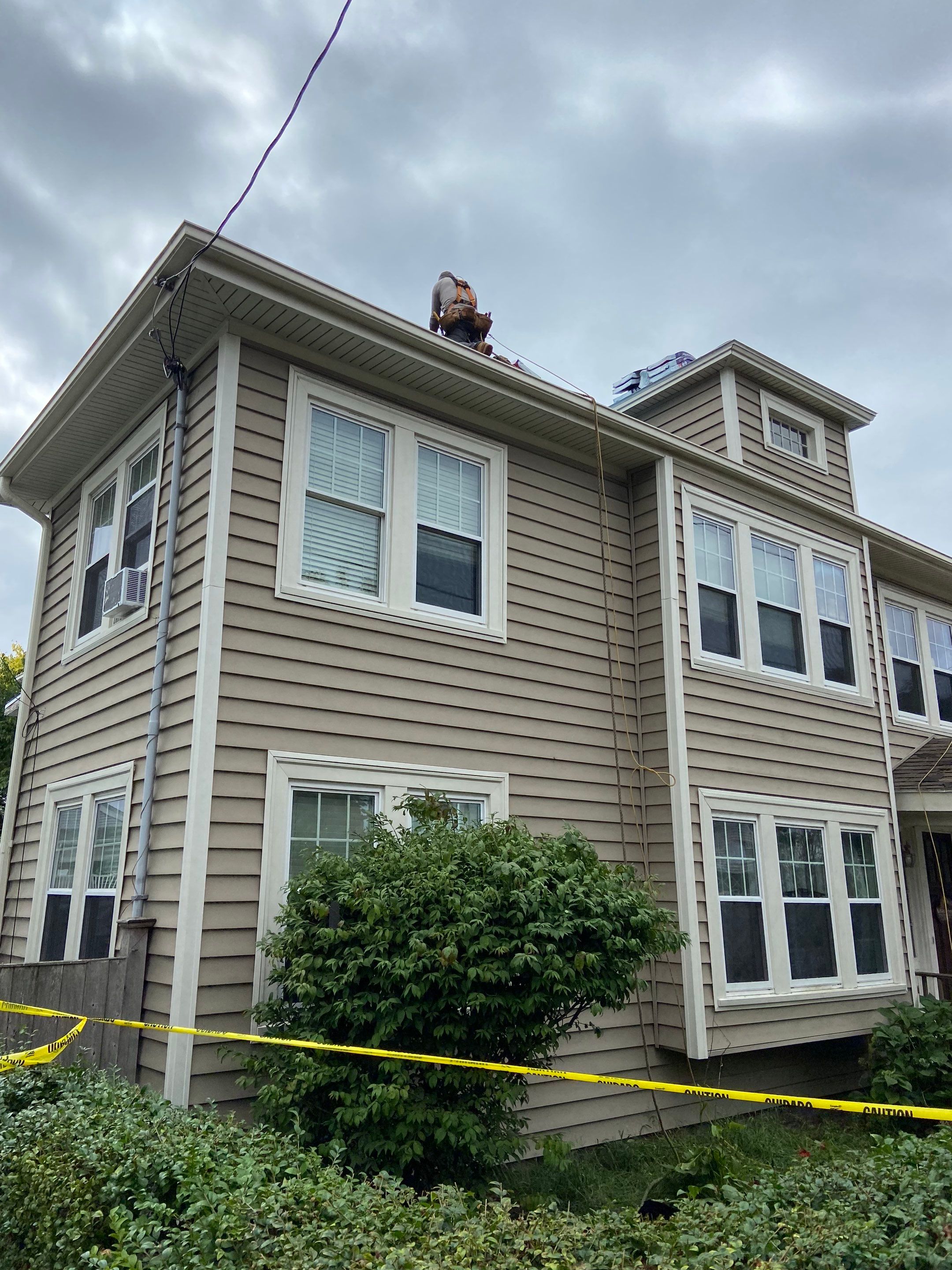Residential Roofing Installation using GAF Timberline HDZ by Sensible Home Solutions