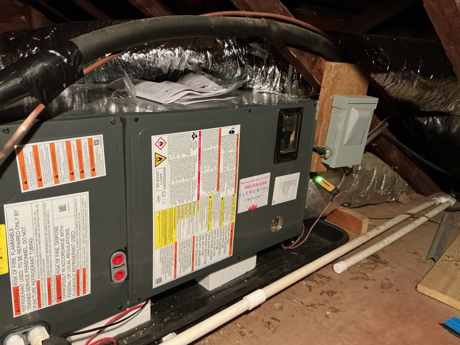 2 System change out in Edinburg by Elemental Heating and air conditioning LLC