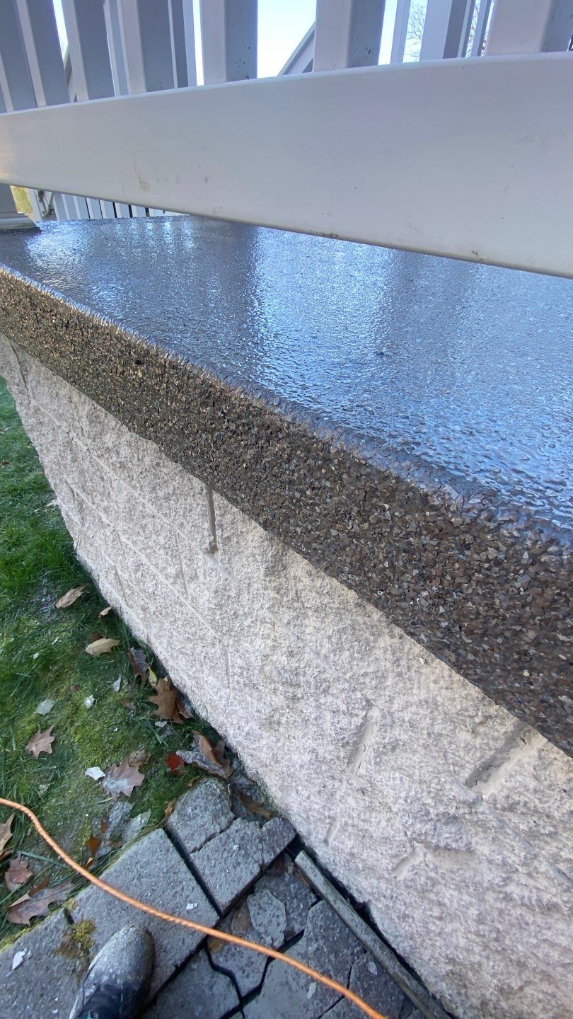 Porch & Steps Project in Cranberry Township by Floors in a Day, Inc