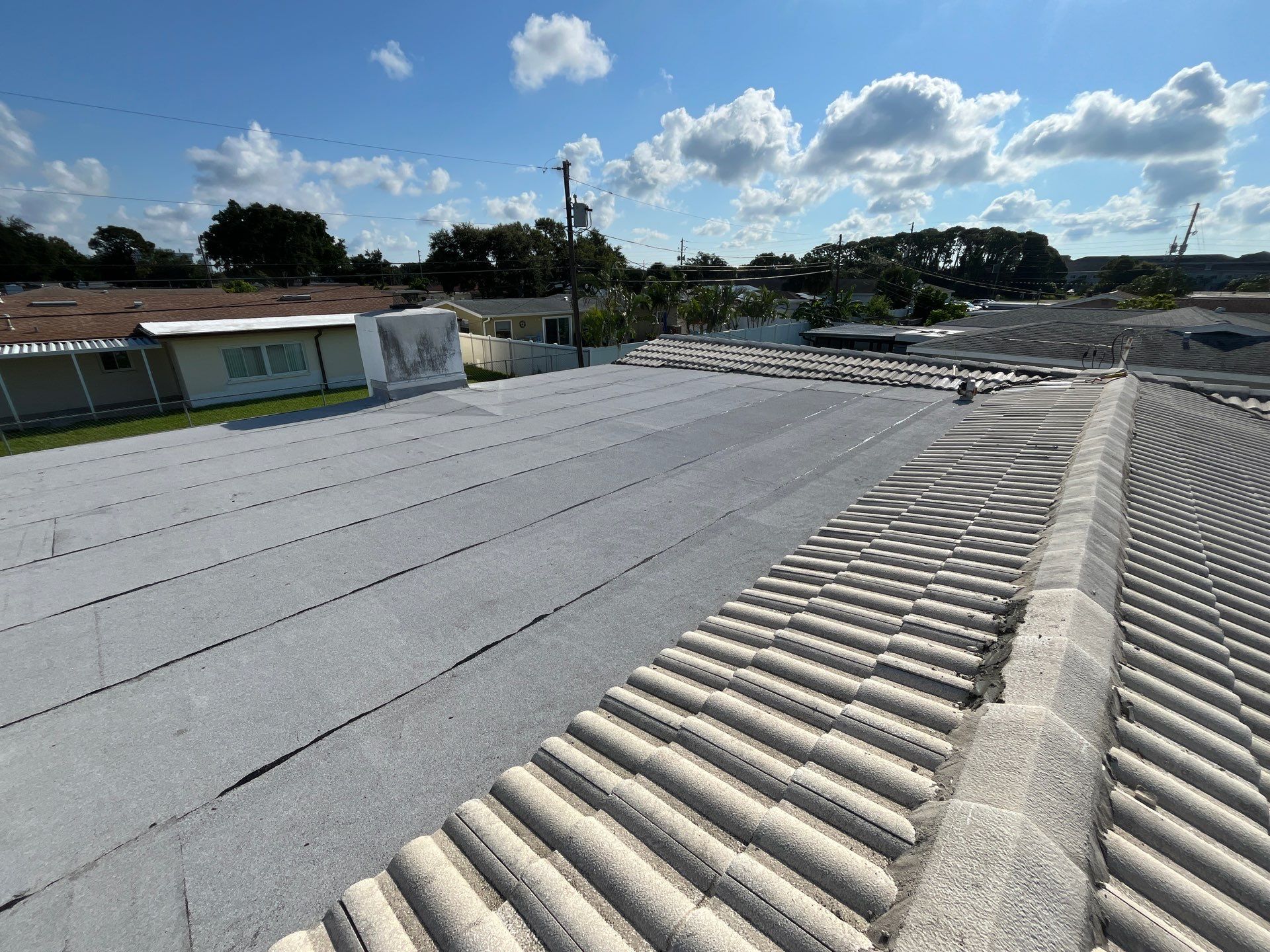 Project in St. Petersburg 33710 by Mitchell Roofing Company LLC 