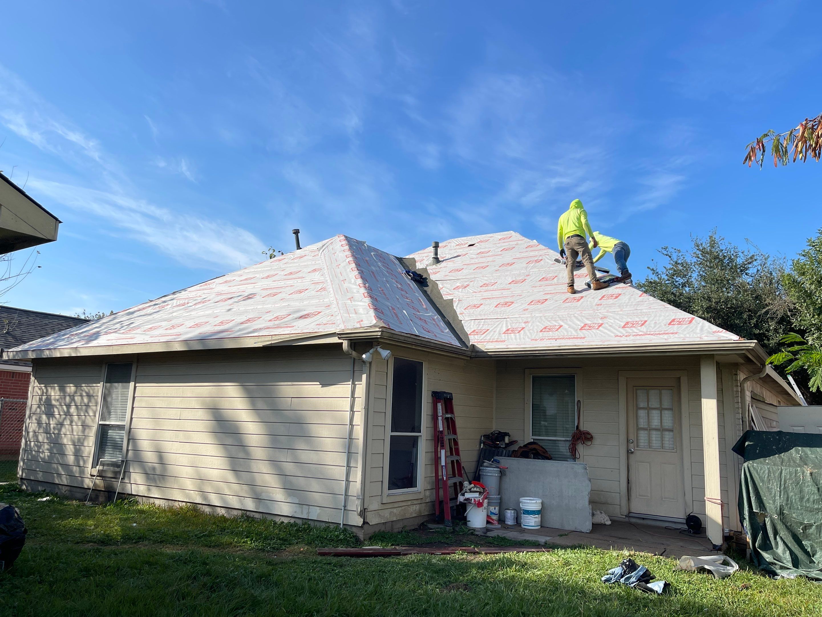 Roof Damage using Tamko Heritage® Series Rustic Black by CAP Roofing and Construction LLC
