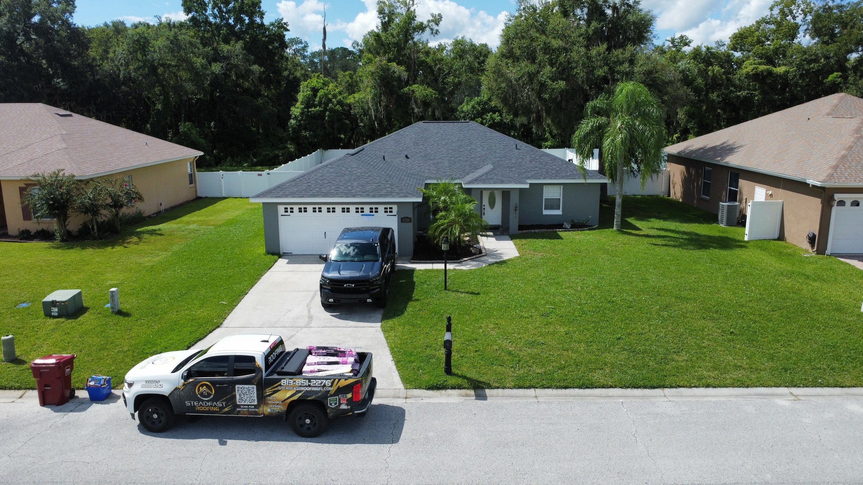 Roof Replacement in Plant City, FL by Steadfast Roofing 