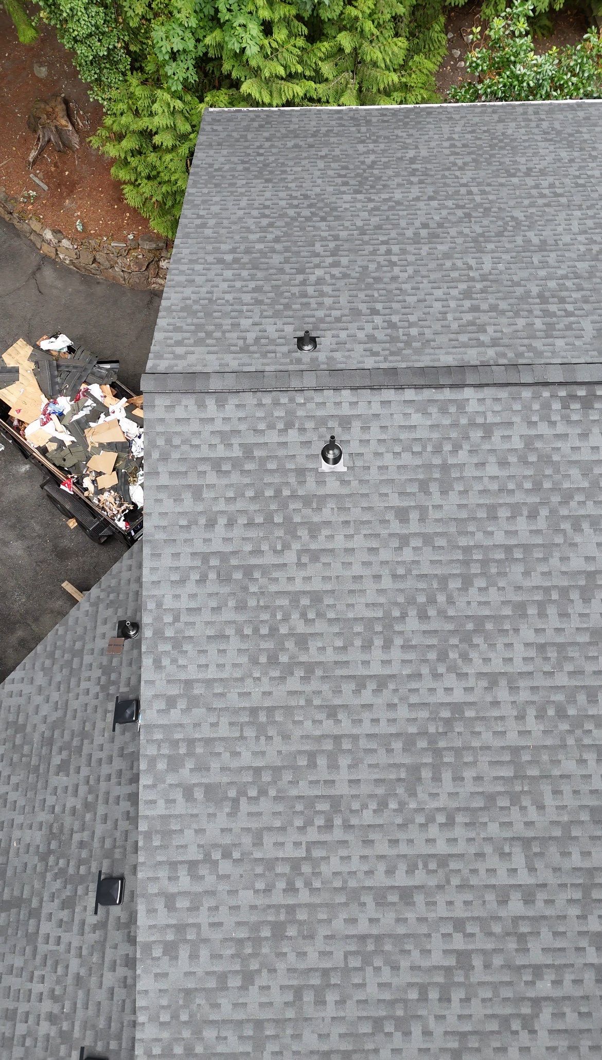 Residential Roofing Installation using GAF HDZ Shingles by Roofing Formula LLC