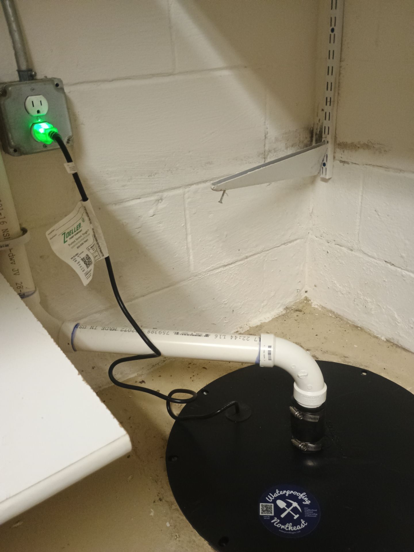 Sump Pump & Discharge Upgrade in Southwest Minneapolis by Waterproofing Northeast
