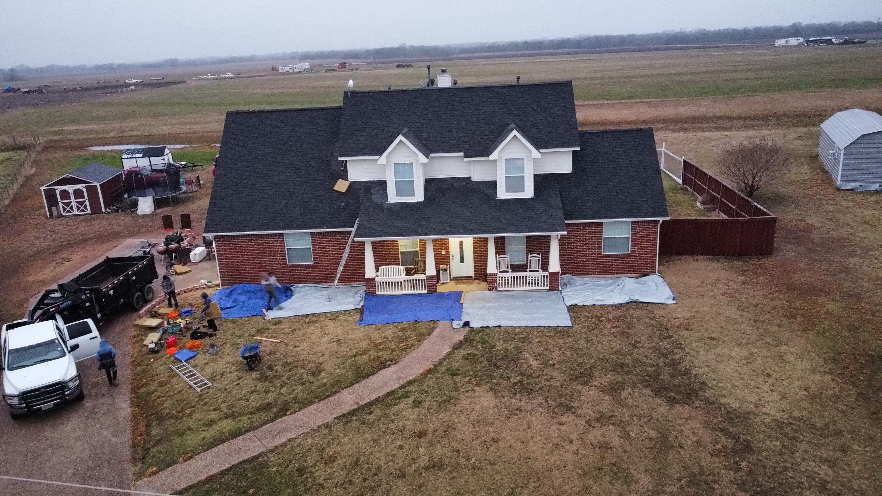 Residential Roof Replacement using GAF shingles by Elite Roofing LLC
