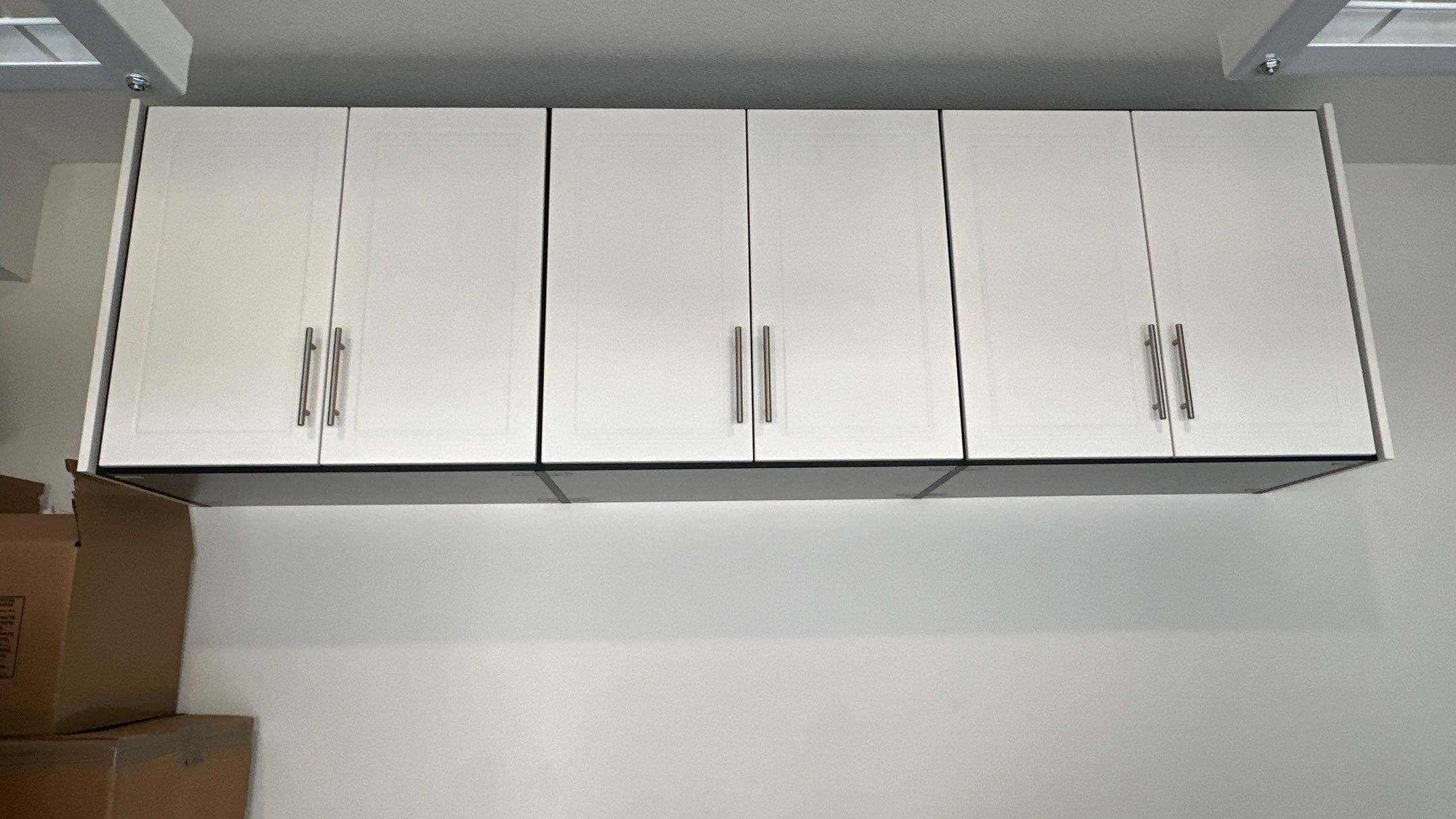 Michael M. upgraded his garage with overhead racks and slotwall by Banner Garage