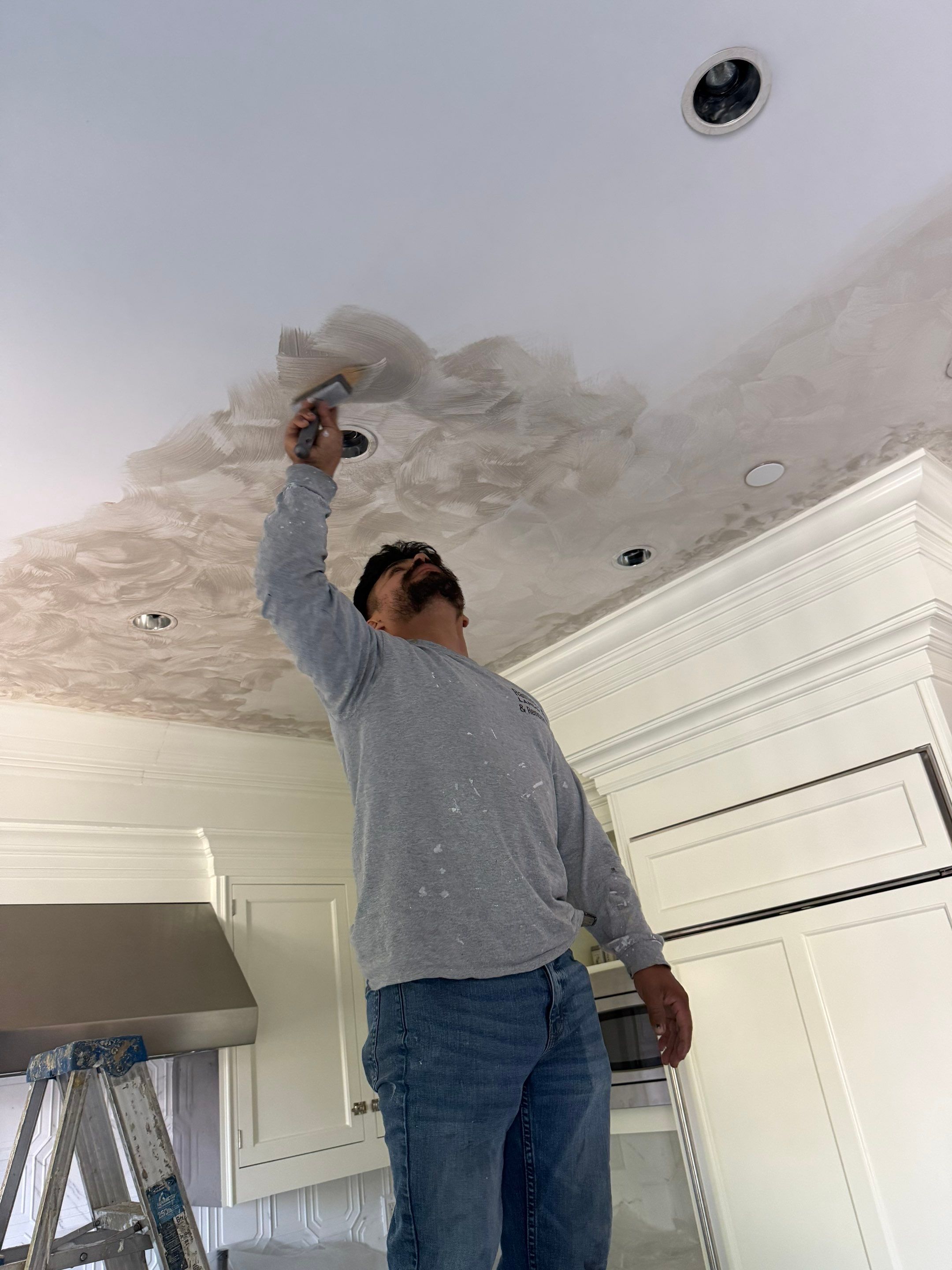 Water Damage Repairs in Luxury Kitchen and Primary Bathroom by Fox Hill Luxury Real Estate Services