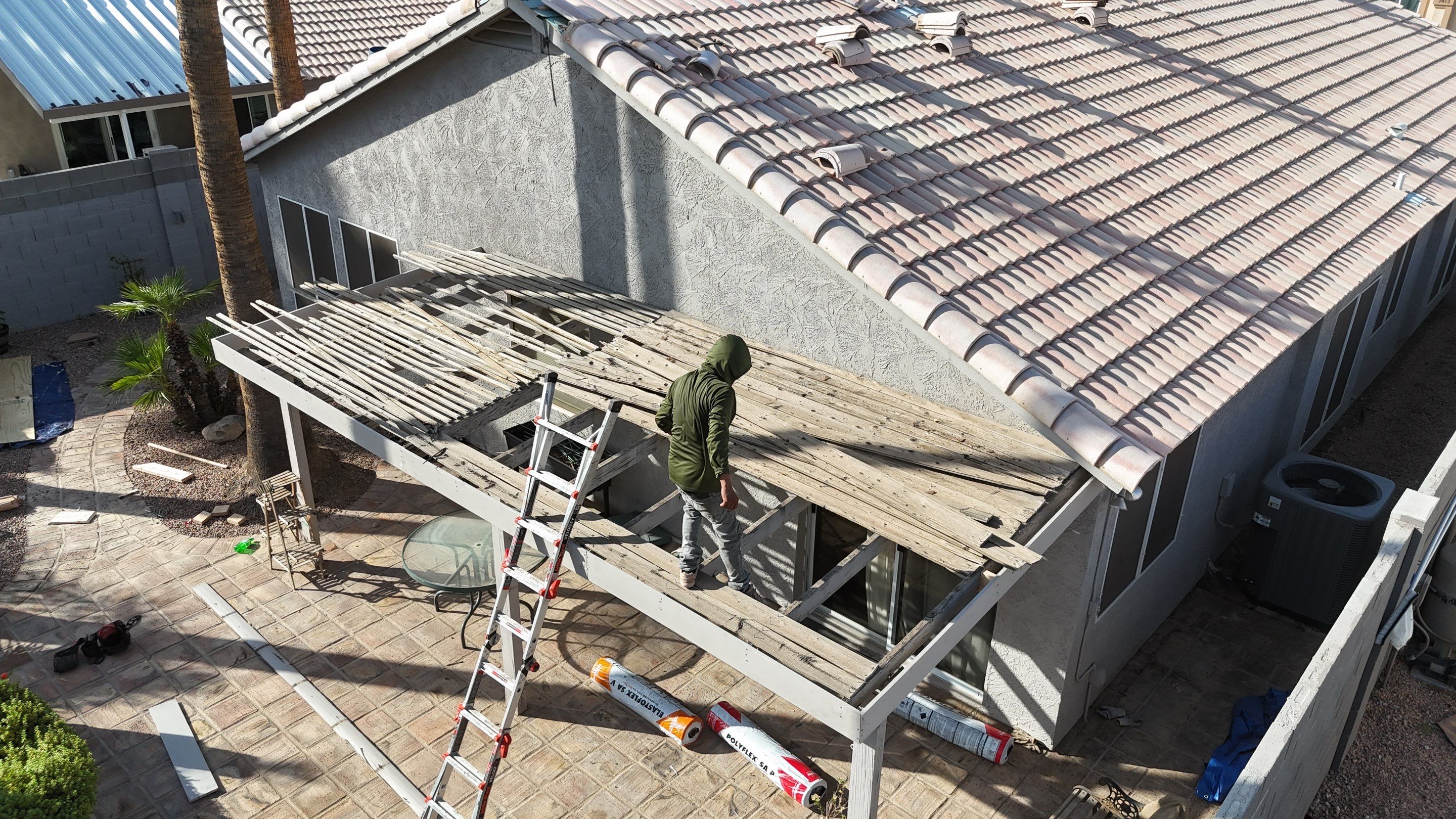 Project in Mesa, AZ by Saint Roofing