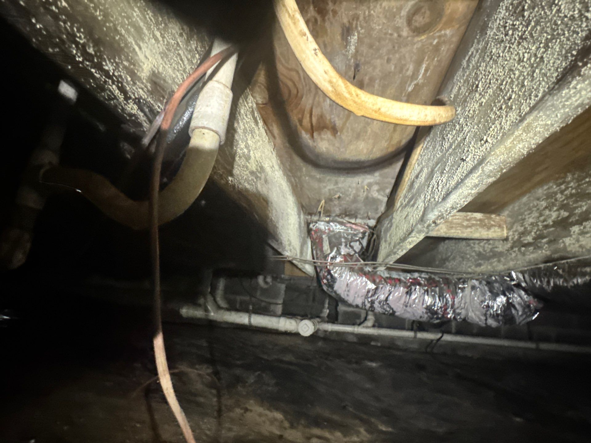 Project in Carrsville by Patriot Crawl Space Repairs