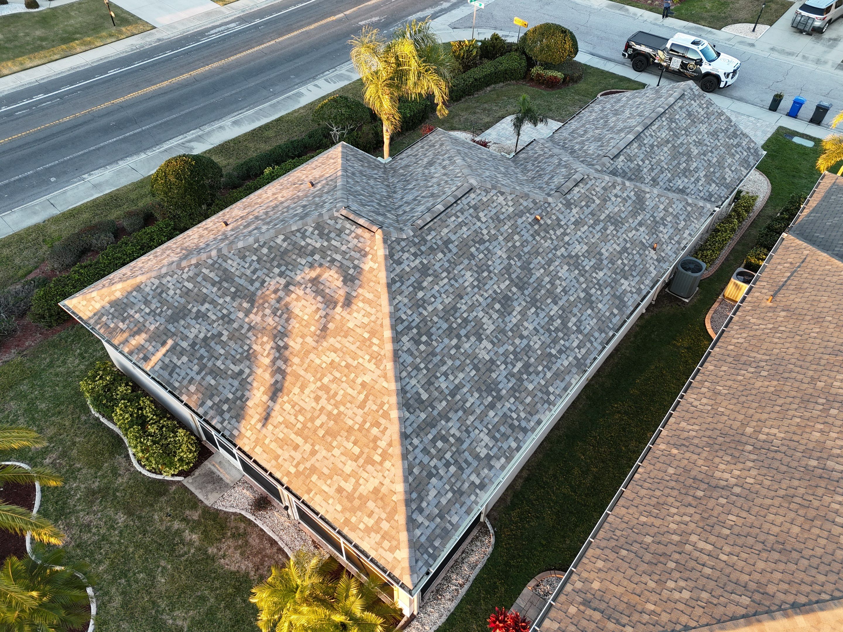 Roof Replacement in Sun City Center Fl. by Steadfast Roofing 