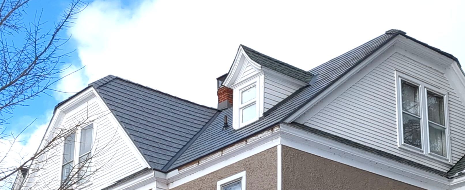 Provia Metal Roofing Installation on Historic Victorian Home by Esh Builders