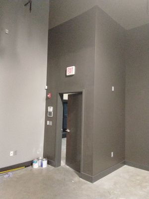 Commercial Interior Repaint after drywall work