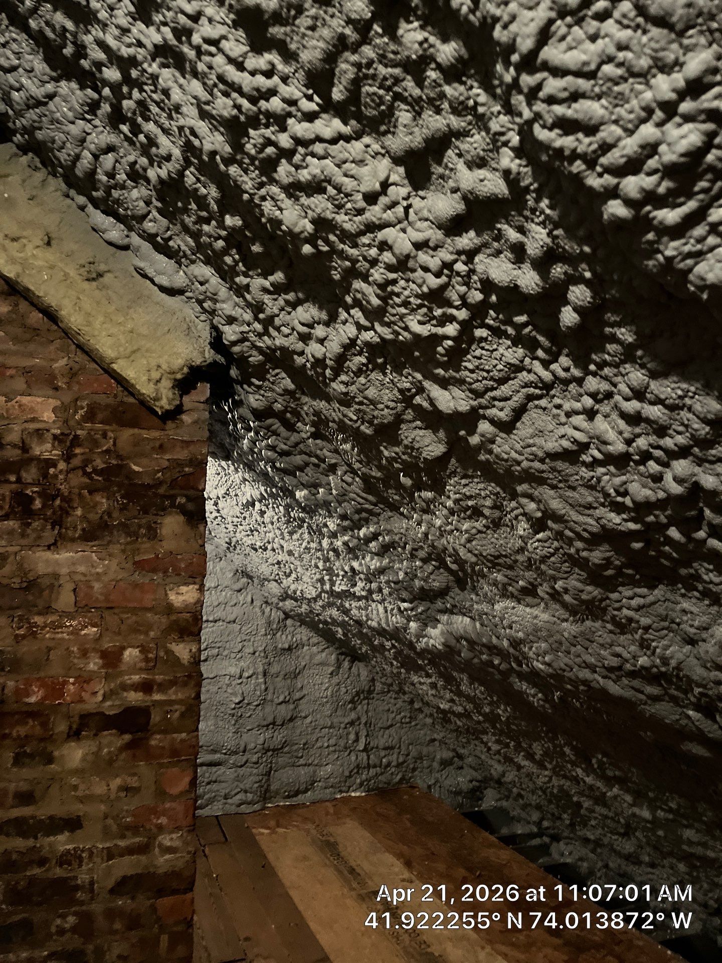 Attic Insulation using open cell spray foam by NYS Foam & Energy