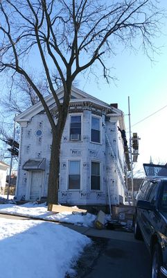 Siding and roof replacement by hail damage