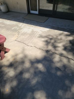 Pecan Concrete Coating for Atascadero Porch and Walkways