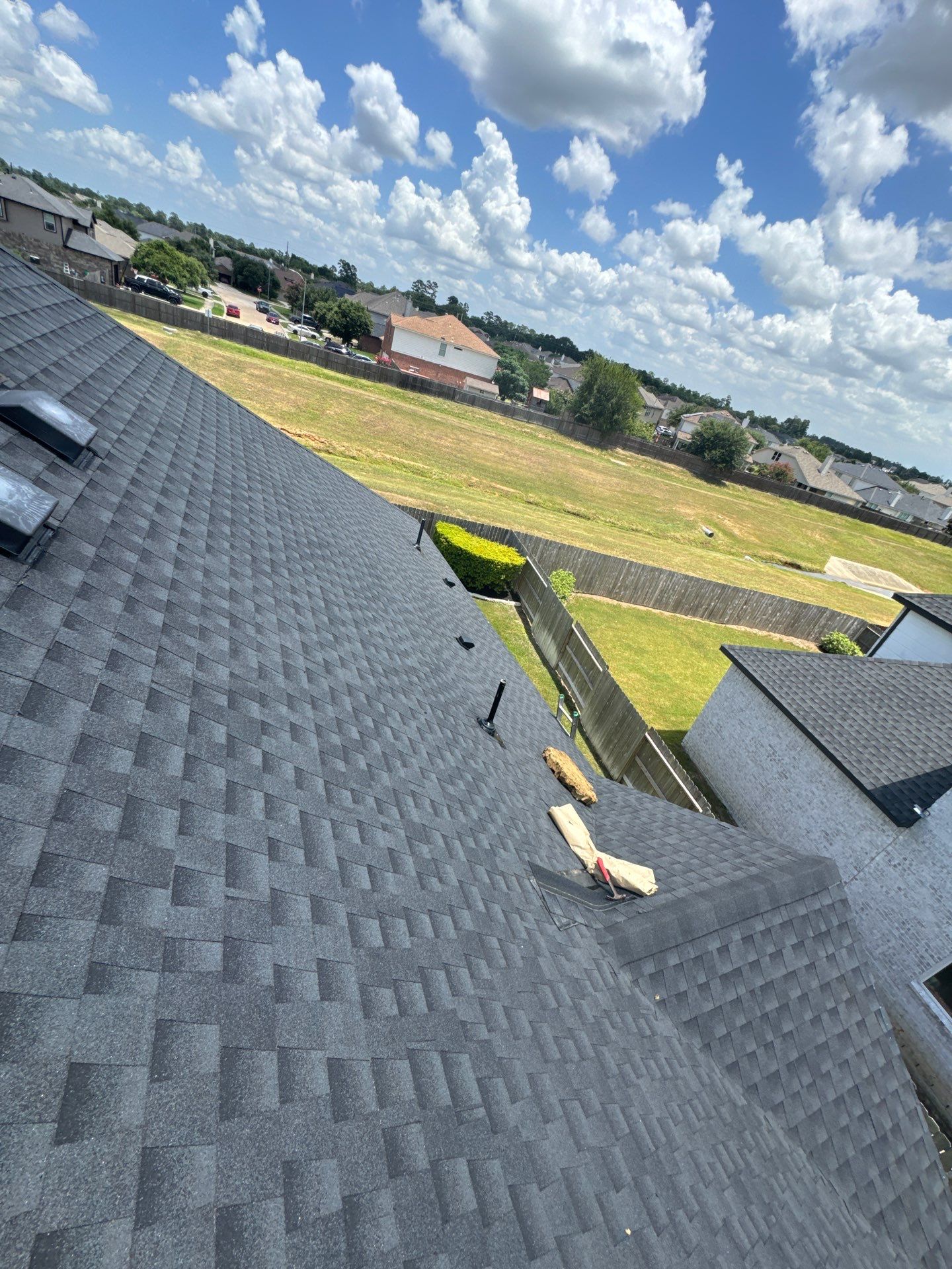 Project in Tomball, TX by Associates Roofing Unlimited