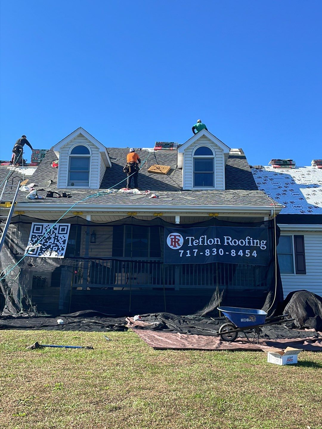 Insurance restoration bringing a new vibe! by Teflon Roofing