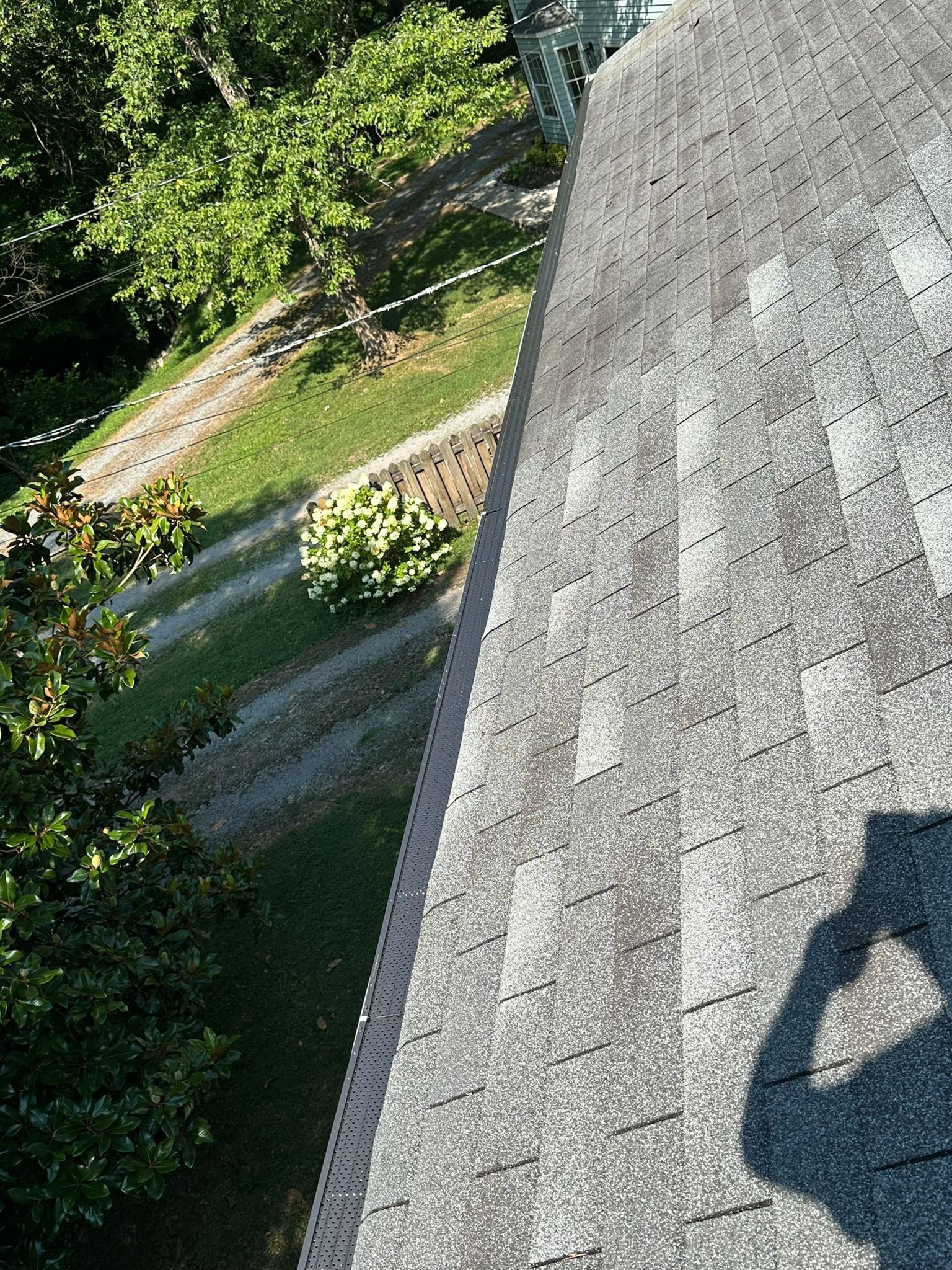 Gutter Cleaning and Gutter Guard Install using Bulldog Metal Gutter Guards by Undersun Roofing 