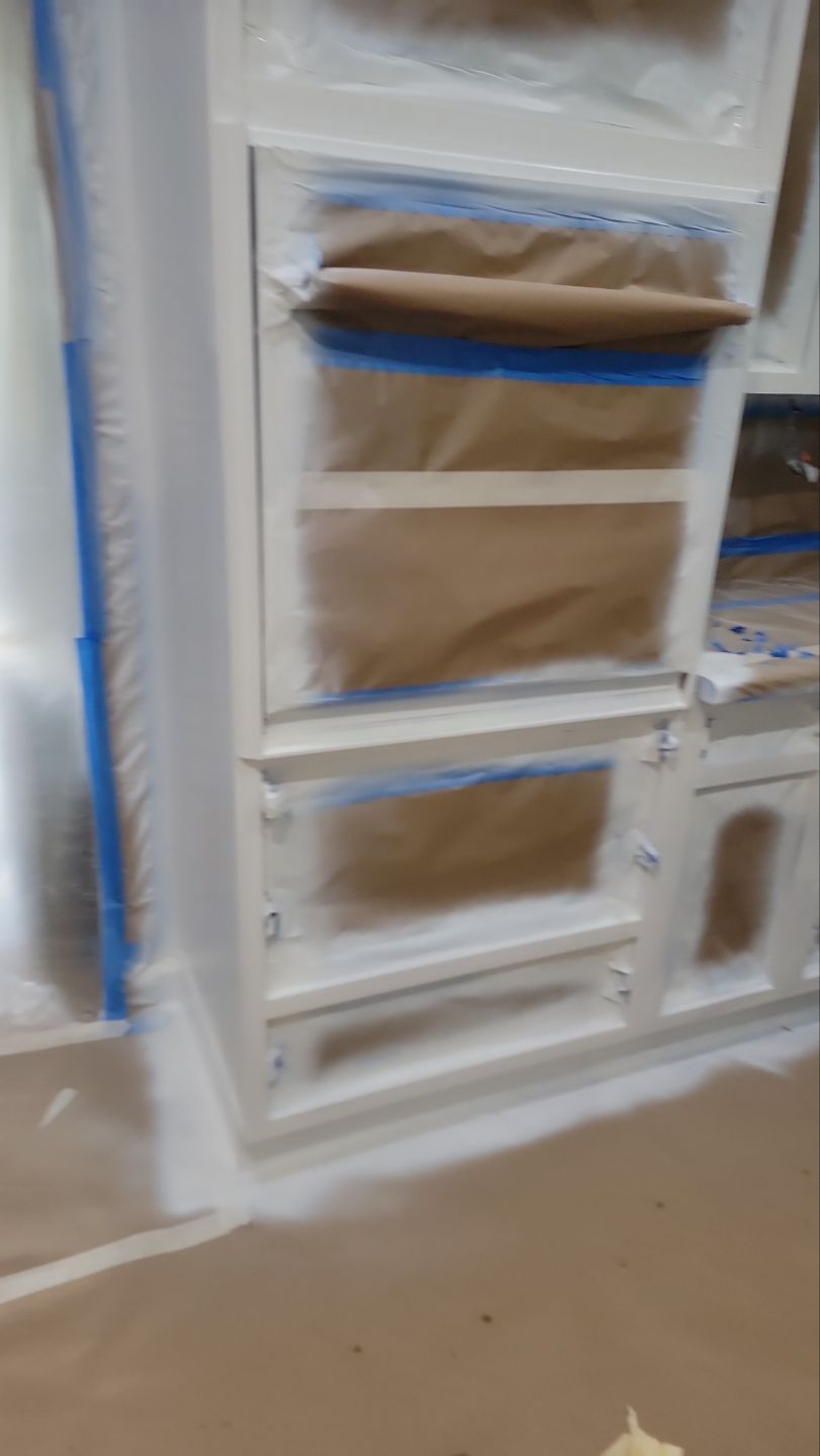 Kitchen Cabinet Just Like New by John “The Greek” Painting