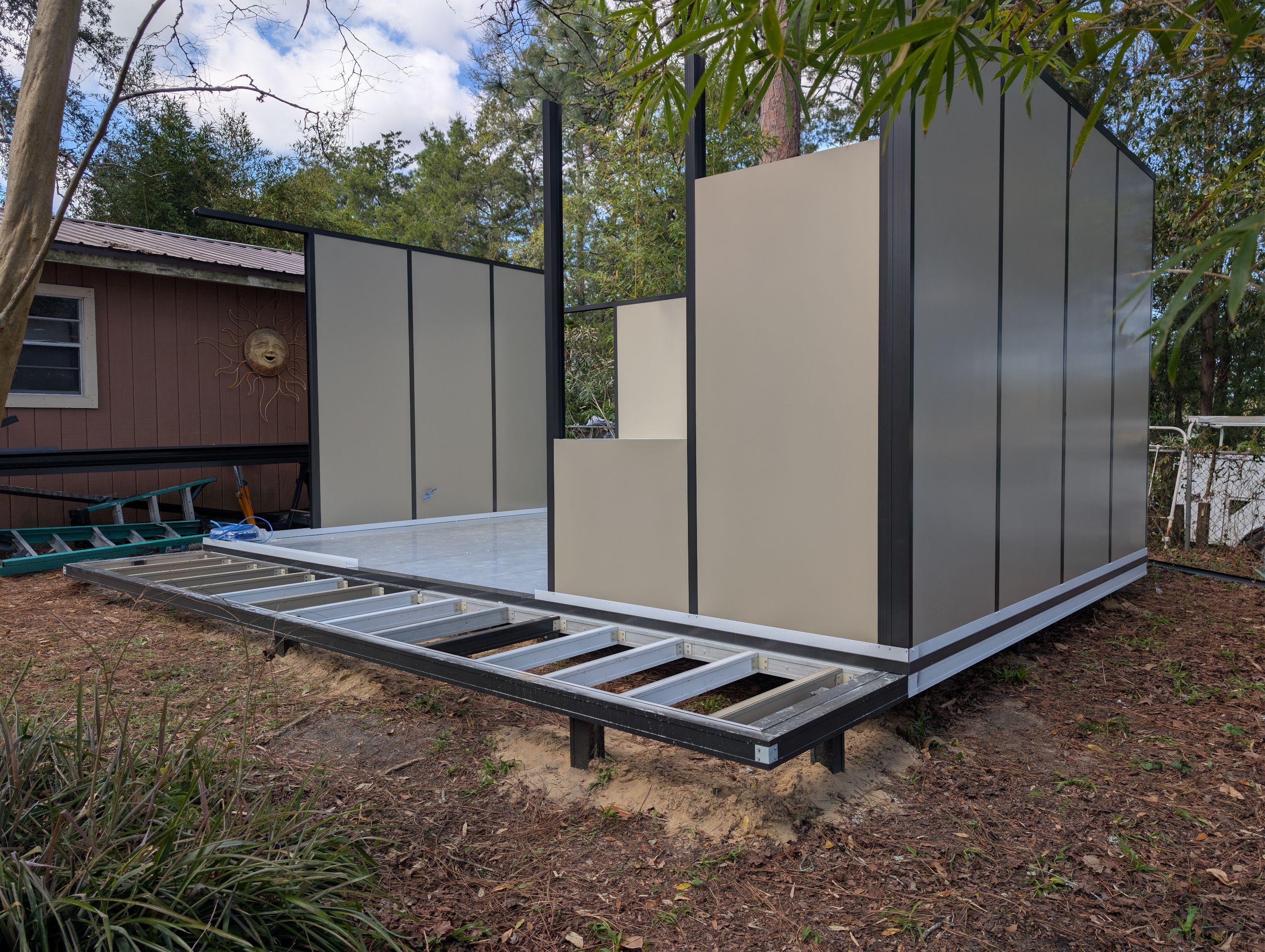 Titan Blockhouse Backyard Home Addition by Titan Sunrooms