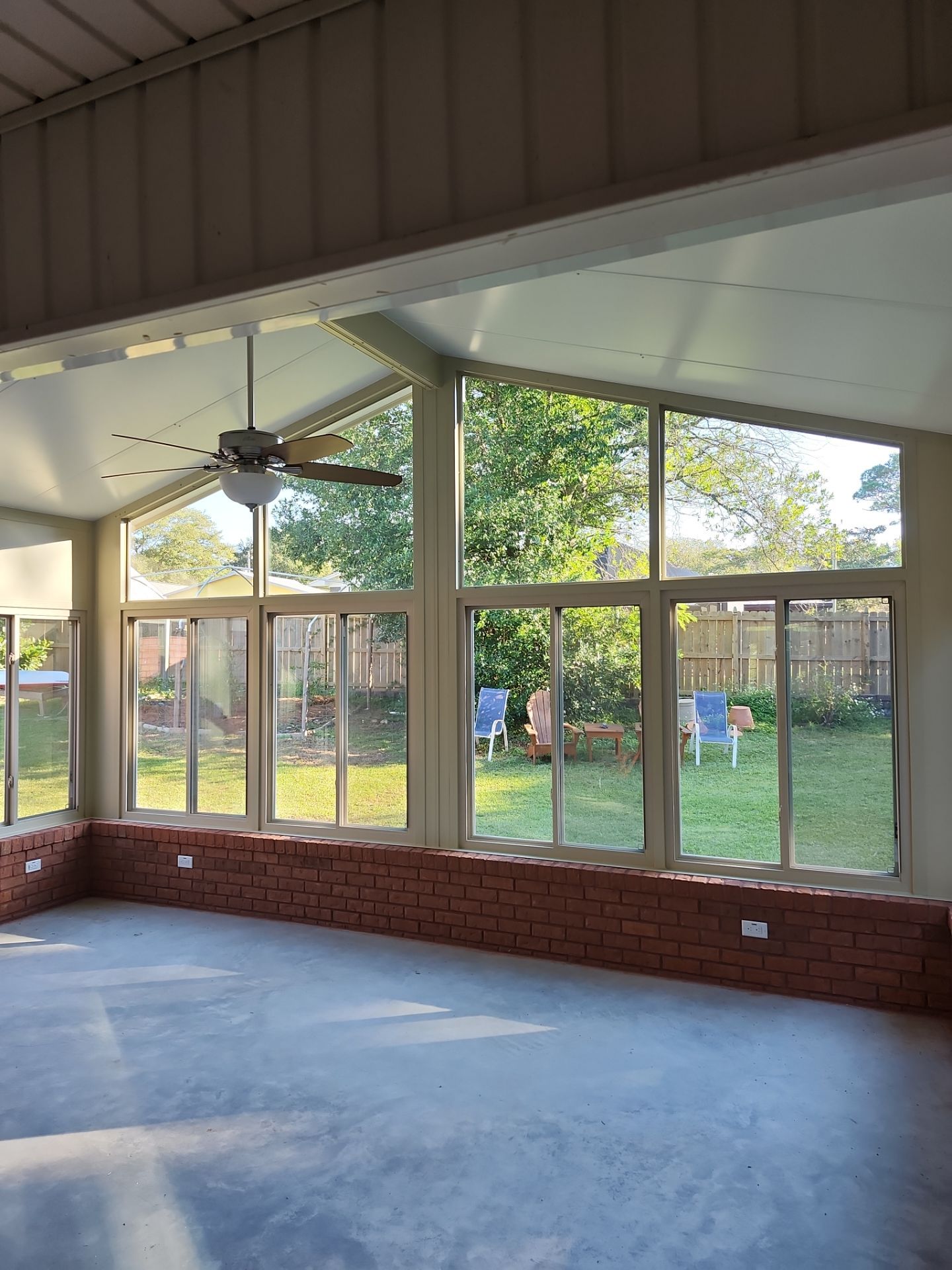 Cathedral Glass Room in Pensacola by Titan Sunrooms