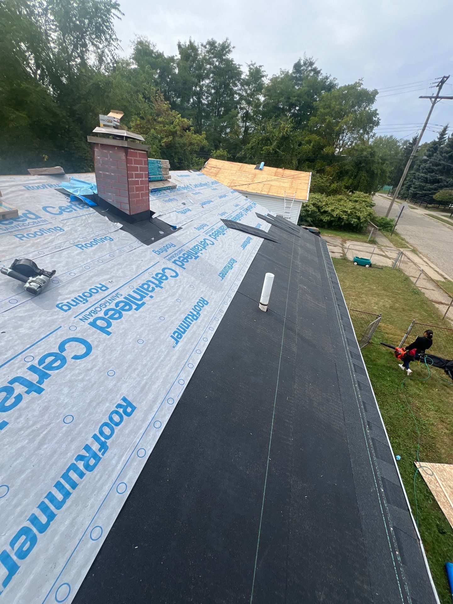 Project in Pontiac by Eave Roofing
