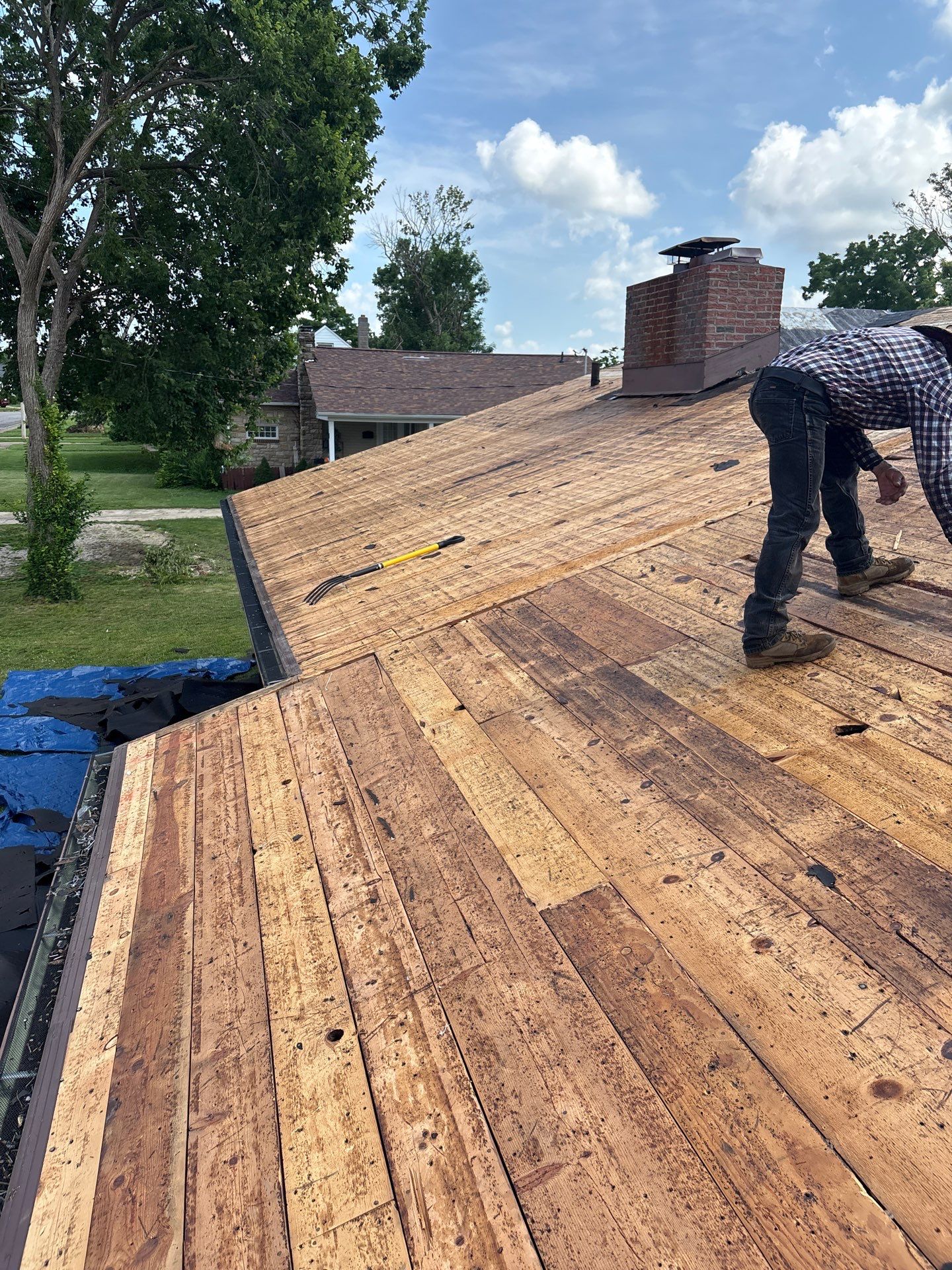 Residential Roofing Install - Atlas Pinnacle Pristine Shingle - Color Morning Harvest by Titan Commercial & Residential Roofing 