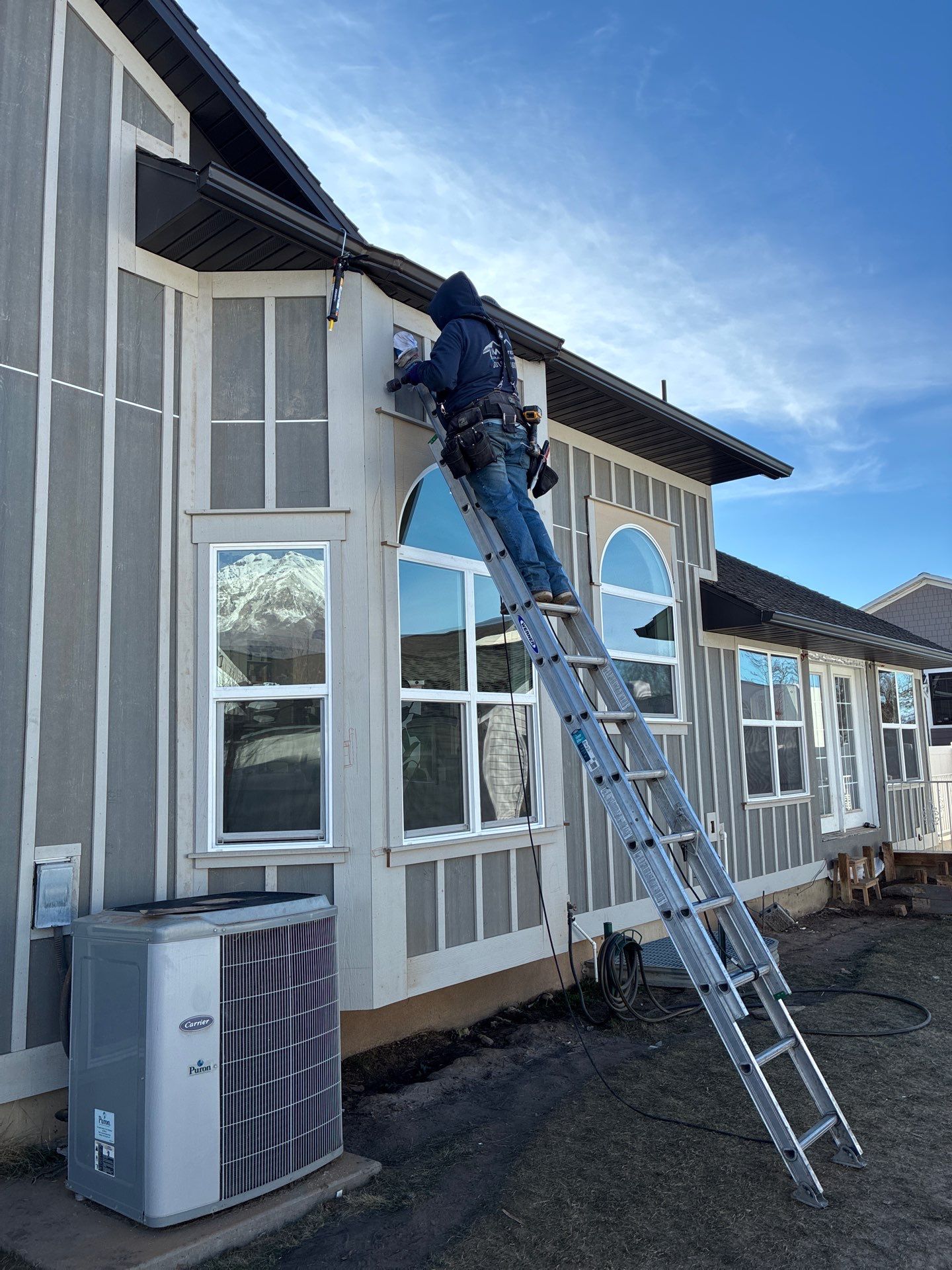 Project in Orem by Master Rain Gutters.