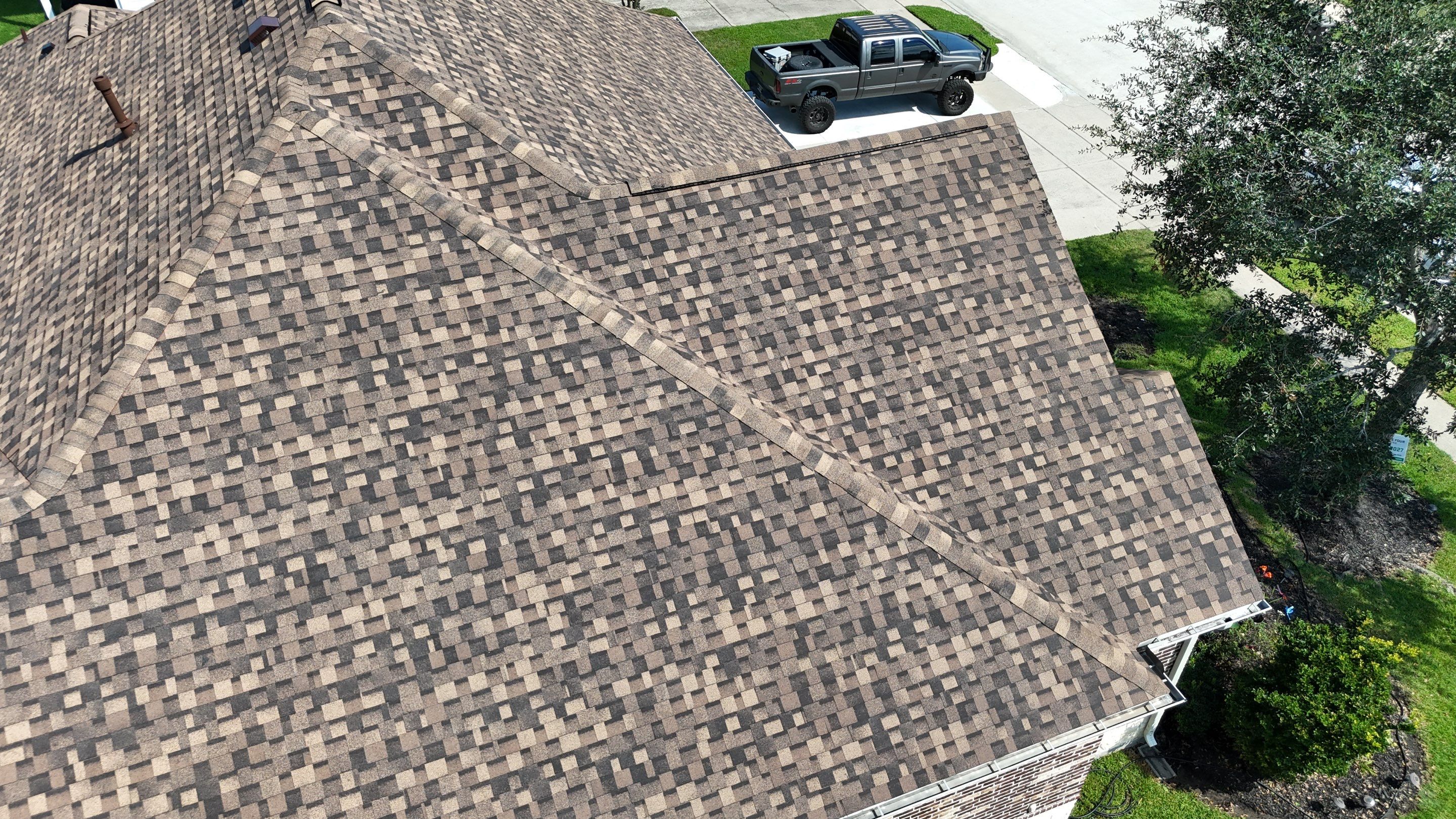 Residential Roofing Installation using IKO Dynasty by Core Four Roofing