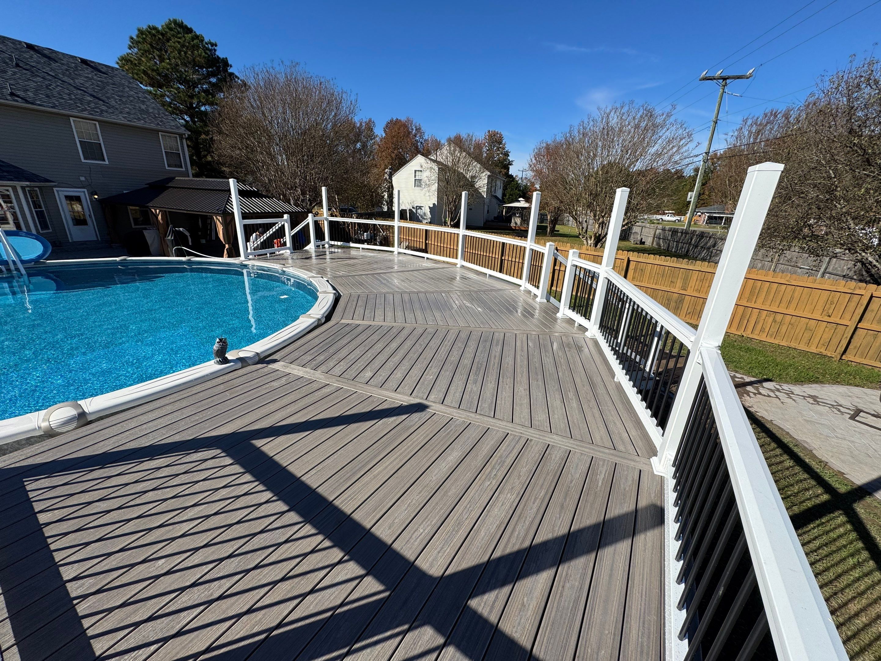 Stunning New Deck! by Tidewater Fence