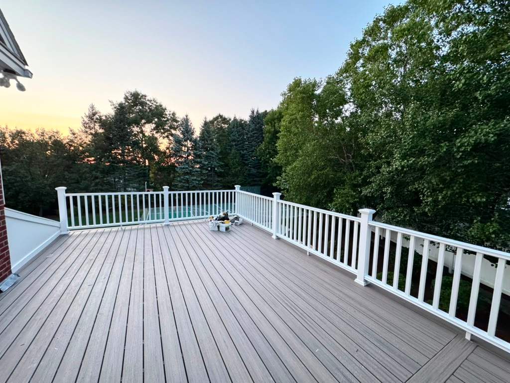 Deck Raillings in Westwood, MA by Us Propaint And Renovation
