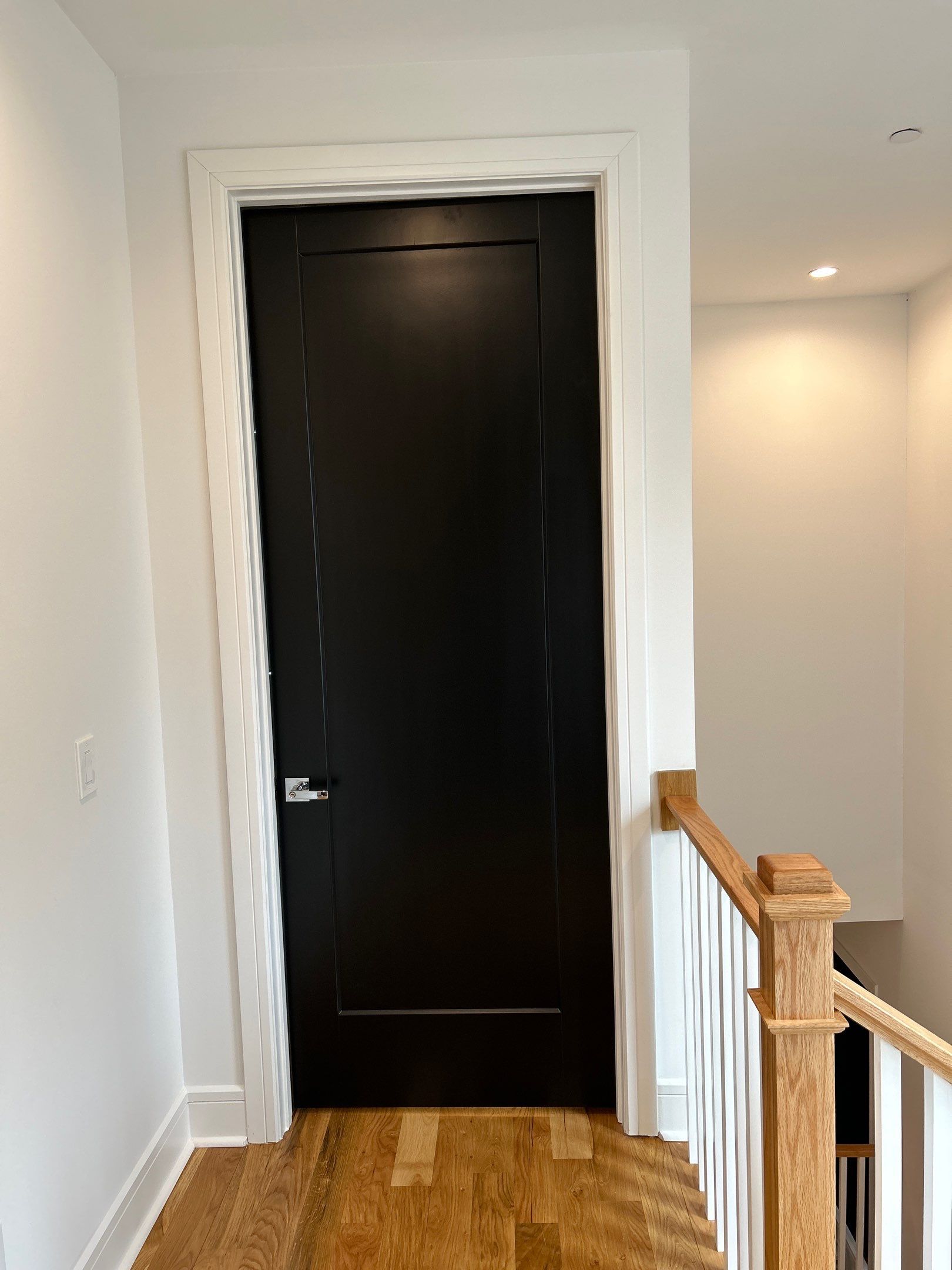 Door Repaint  using Ben Moore Comand  by Nashville House Painters 