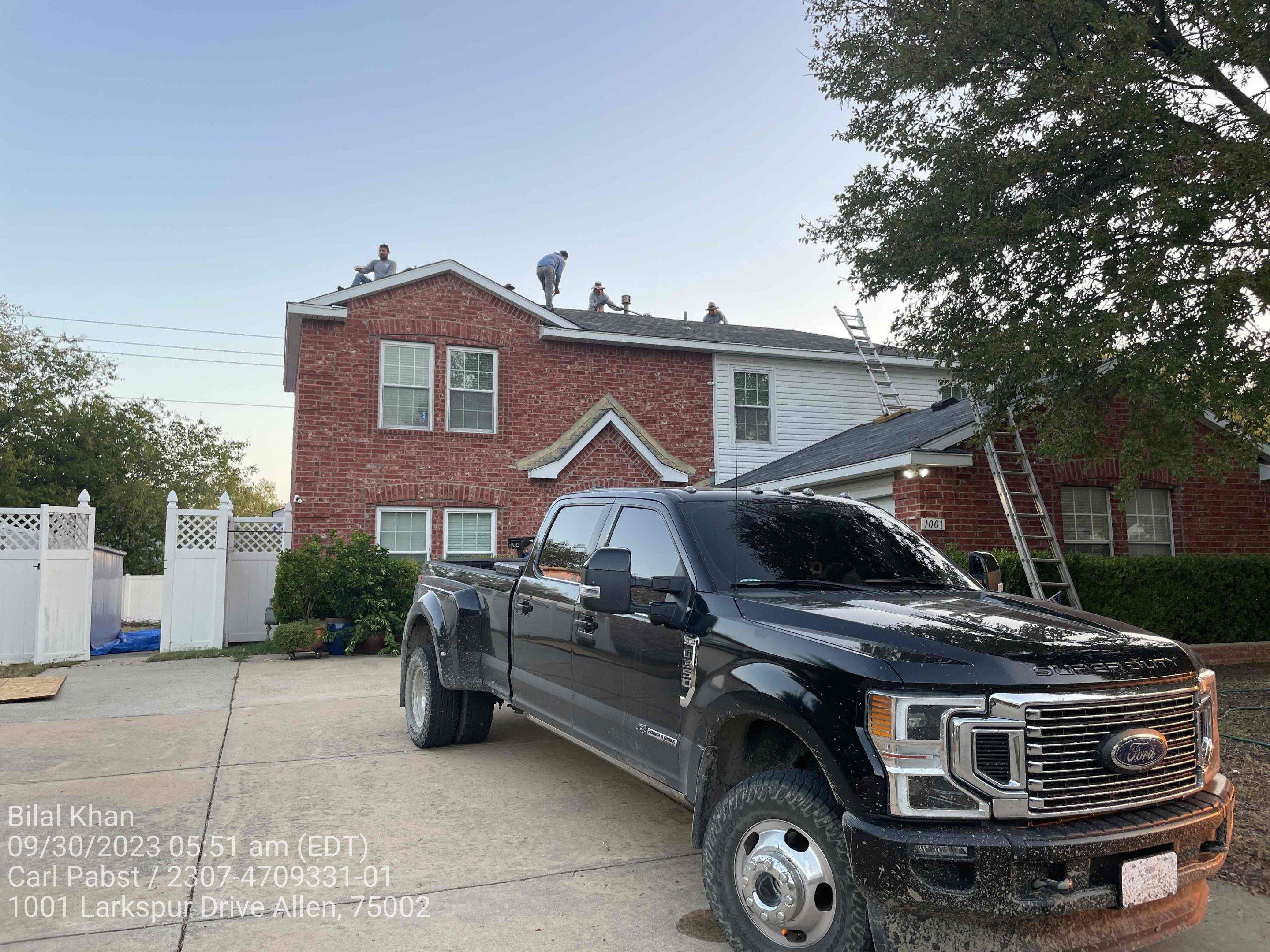 Project in Allen by Zeus Exteriors