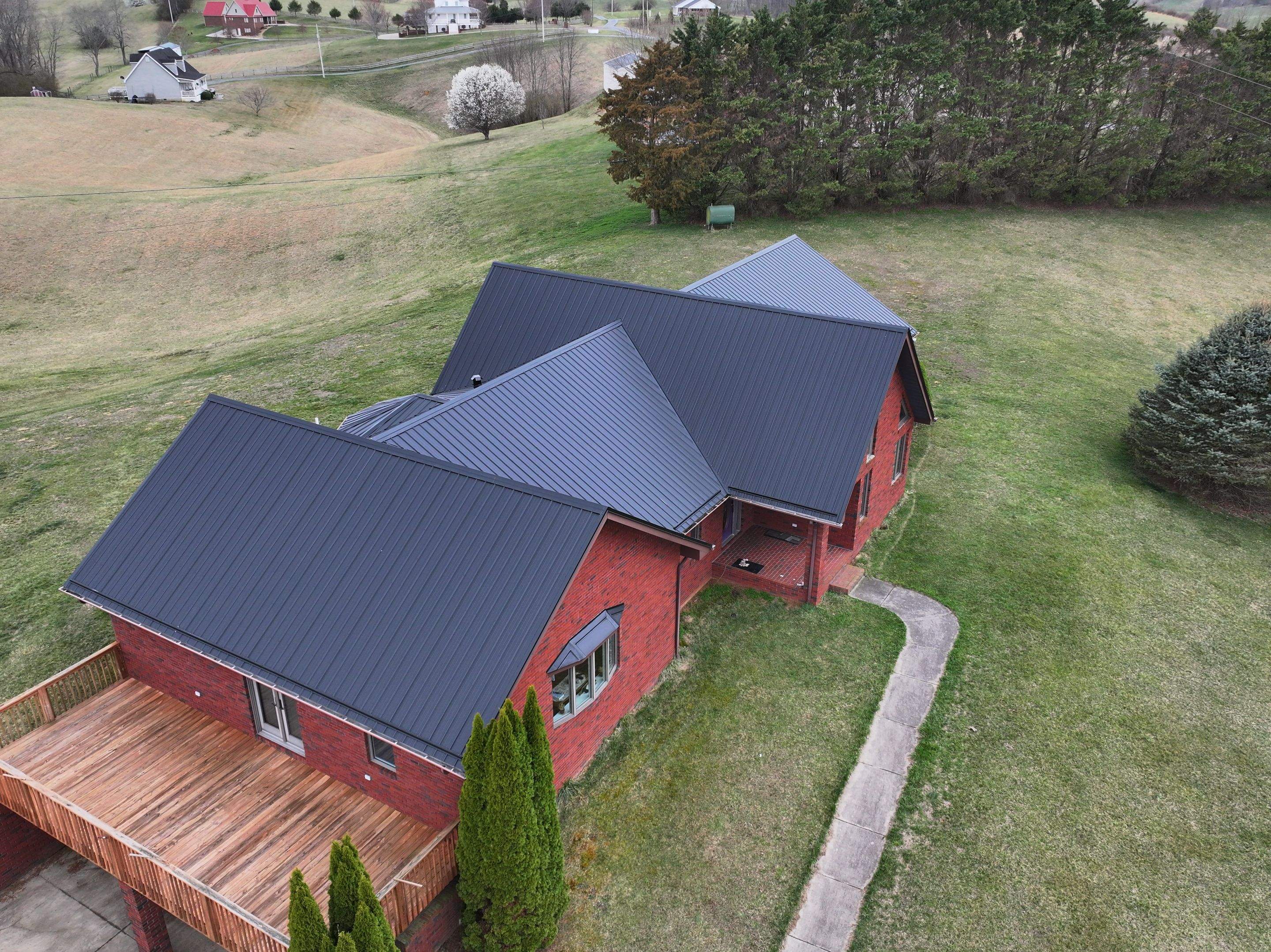 Black Frost 26 Gauge by Omnia Roofing