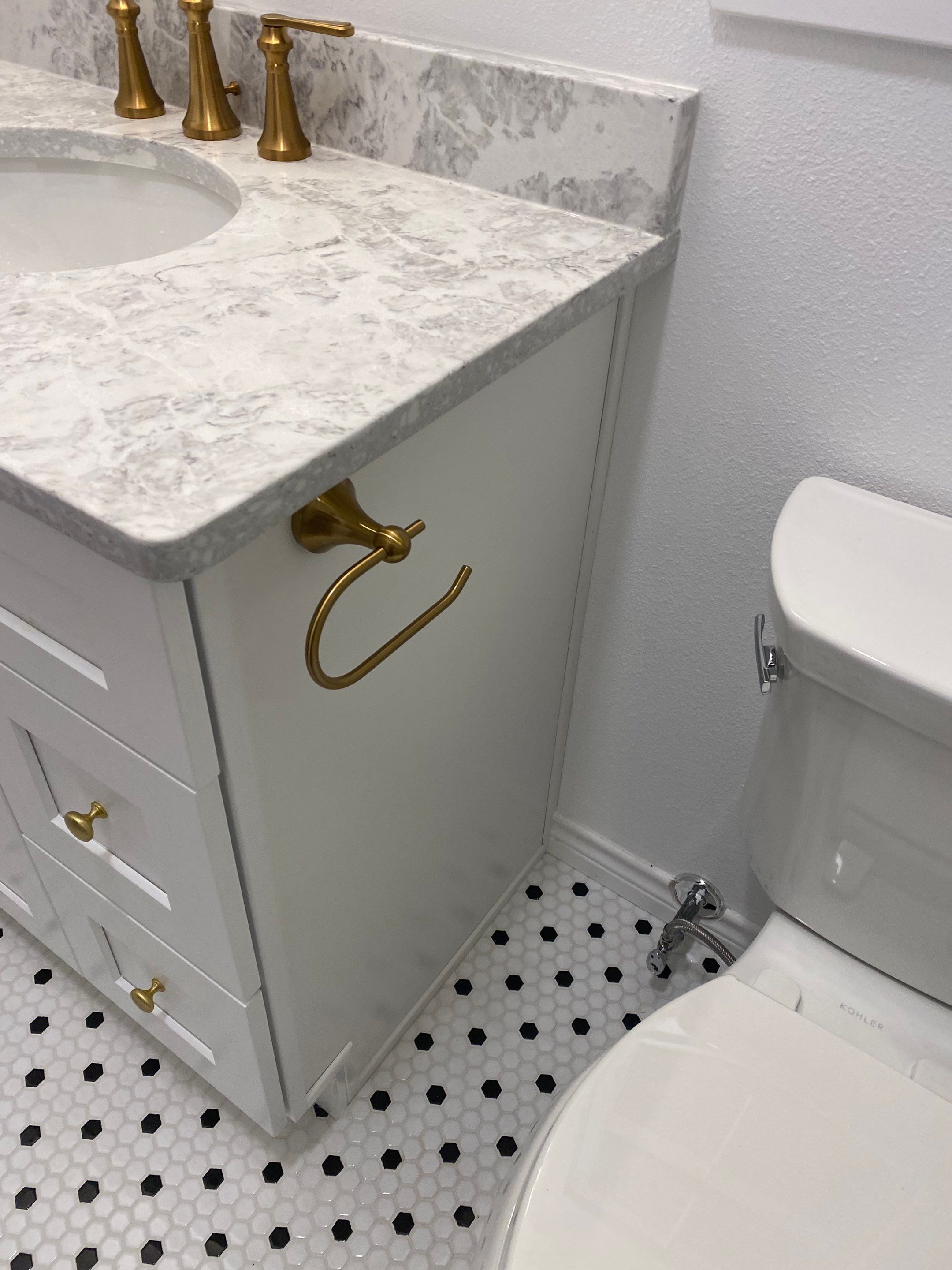 Vintage Vibes Guest Bath Remodel by Legacy Bath and Kitchen 