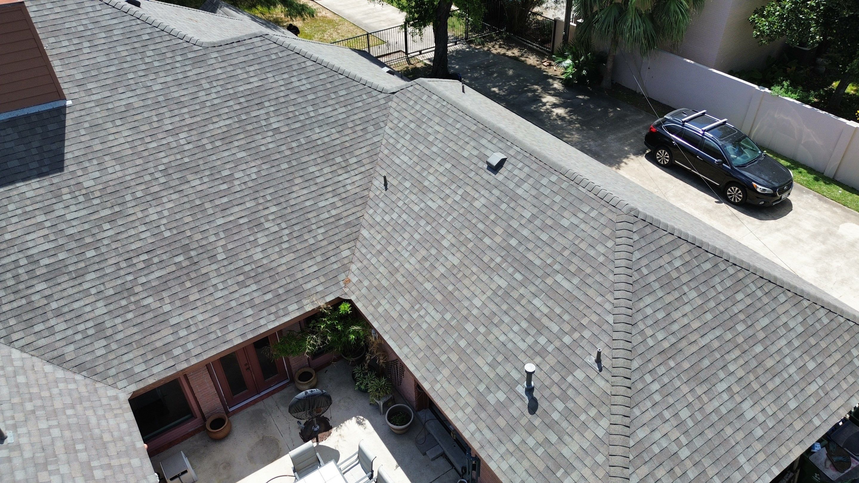 Brownsville Roof Project  by Bison Roofing  