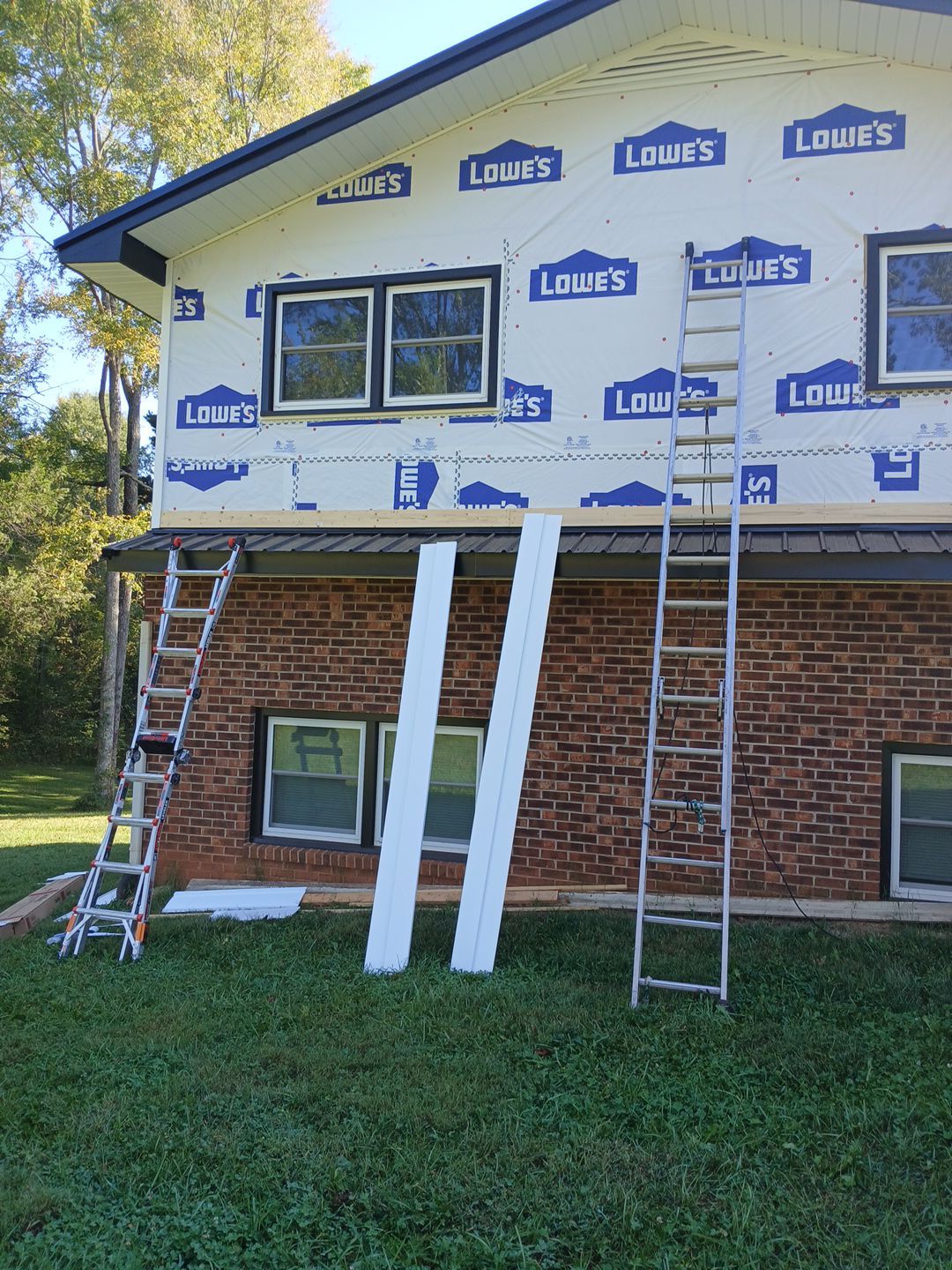 Project in Mocksville by ALL ROOFS & CONS.