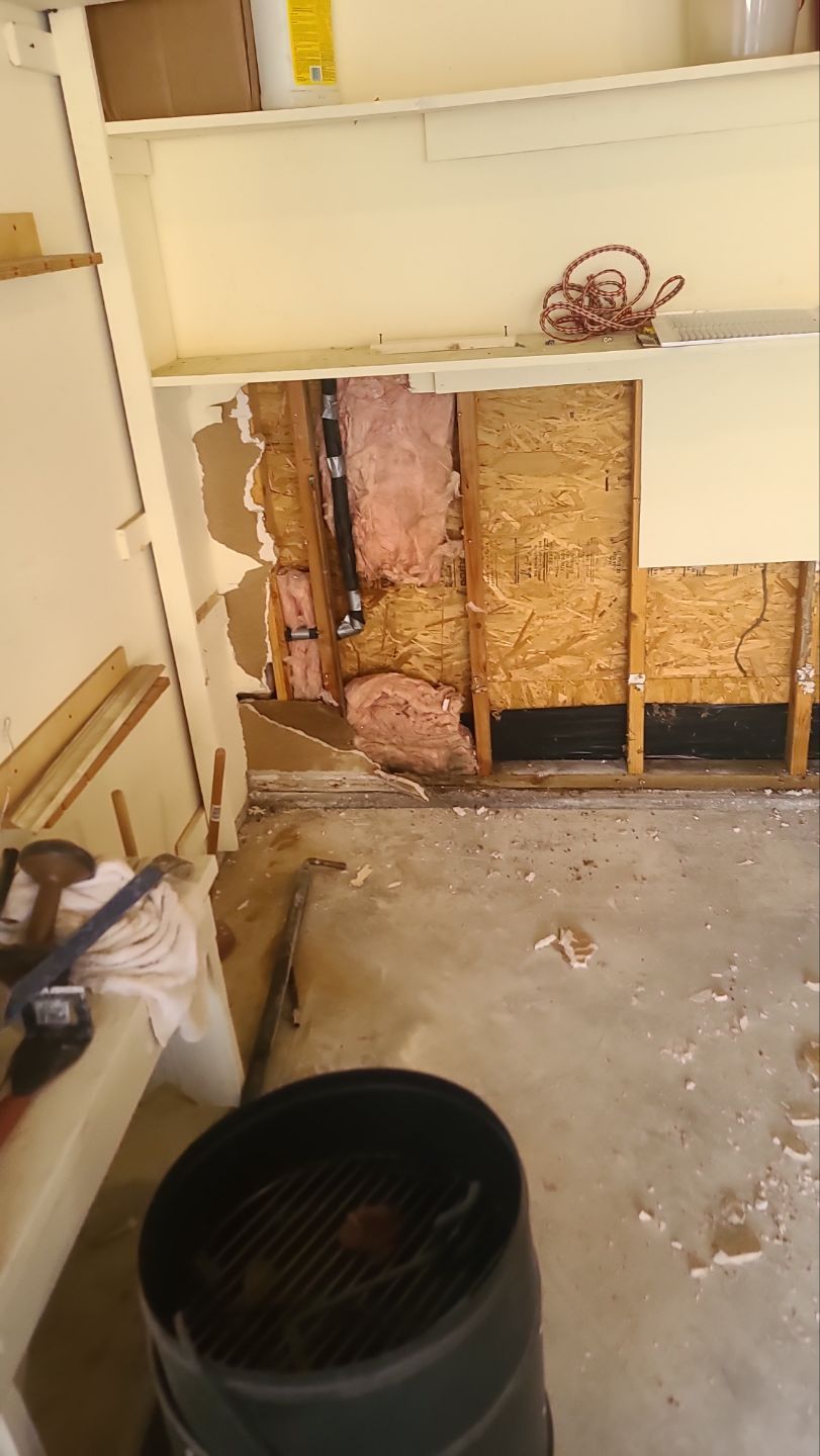 Water Mitigation Project in Mounds by Decor Roofing & Restoration