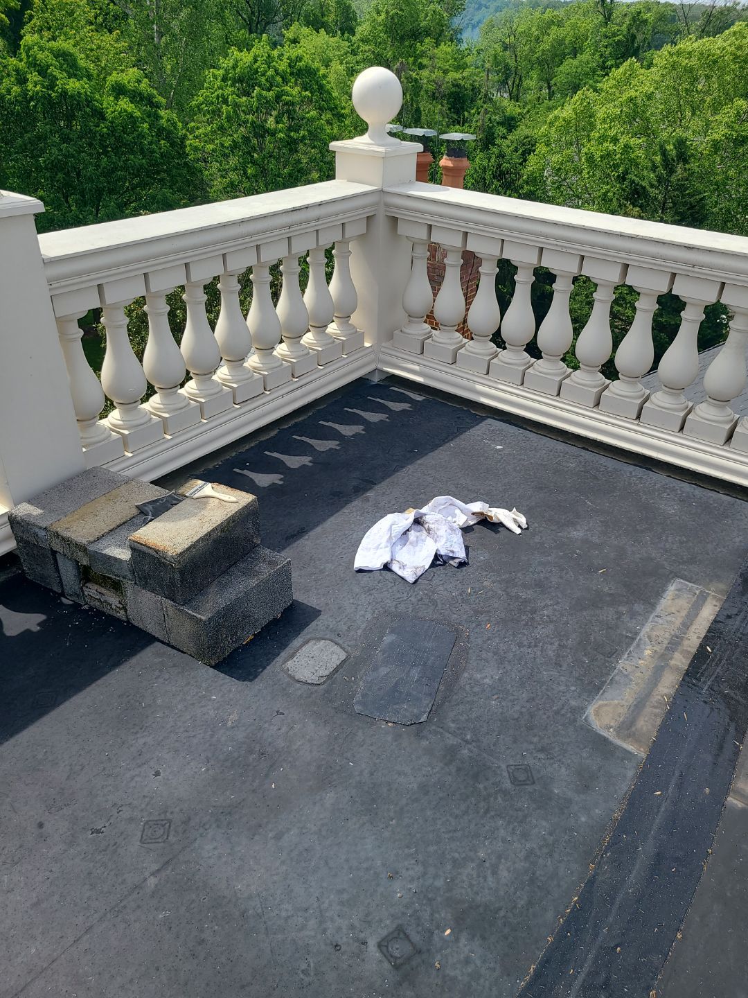 Lorton: EPDM Flat Roof with Partial Slate Replacement by RM Banning, Inc.