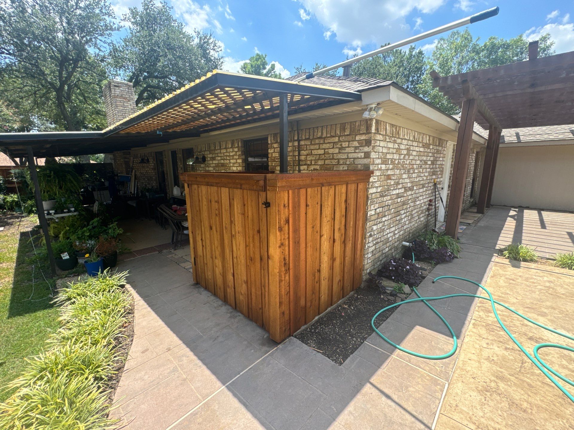 Project in Allen by Zeus Exteriors